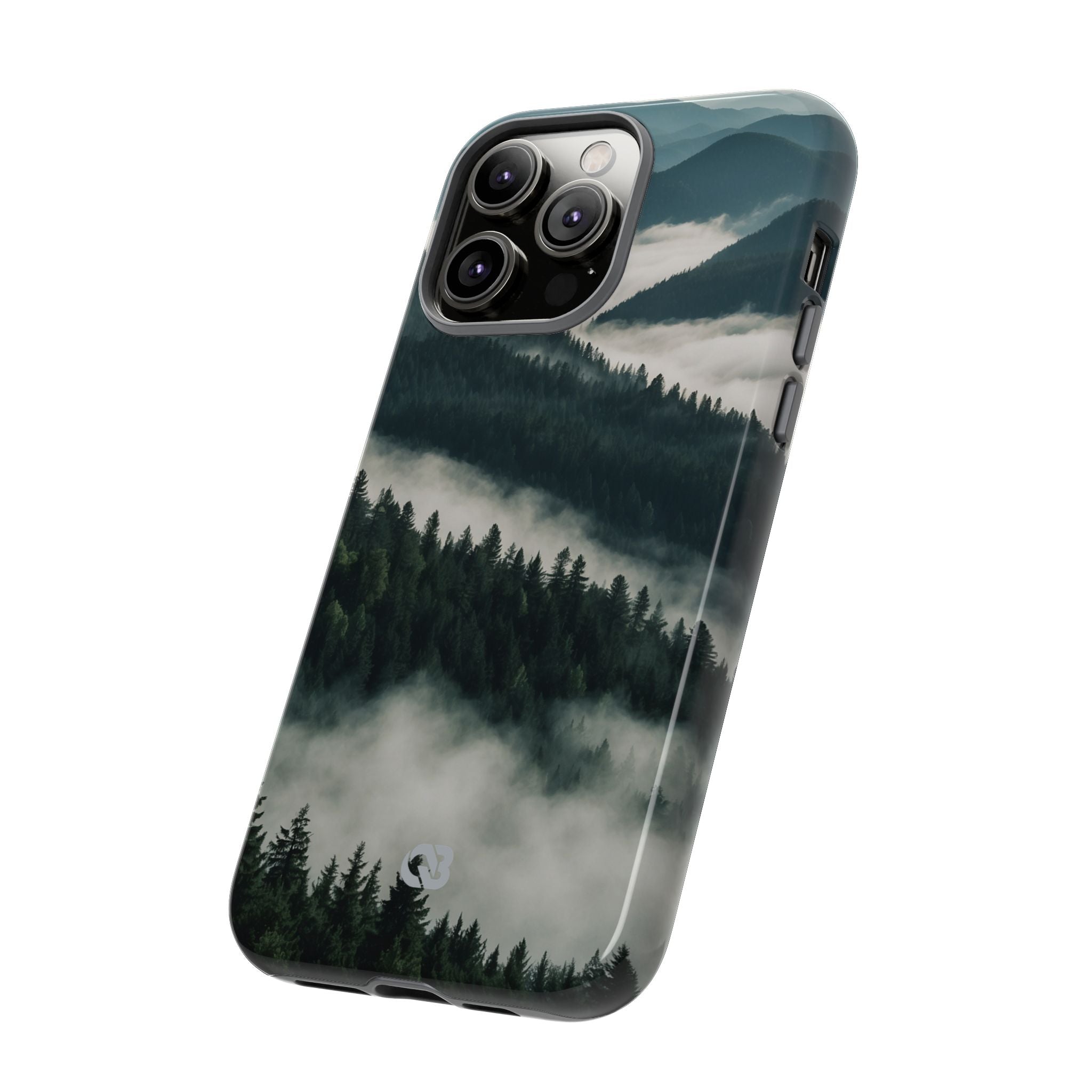 Misty Pine Peaks · Tough Phone Case for iPhone