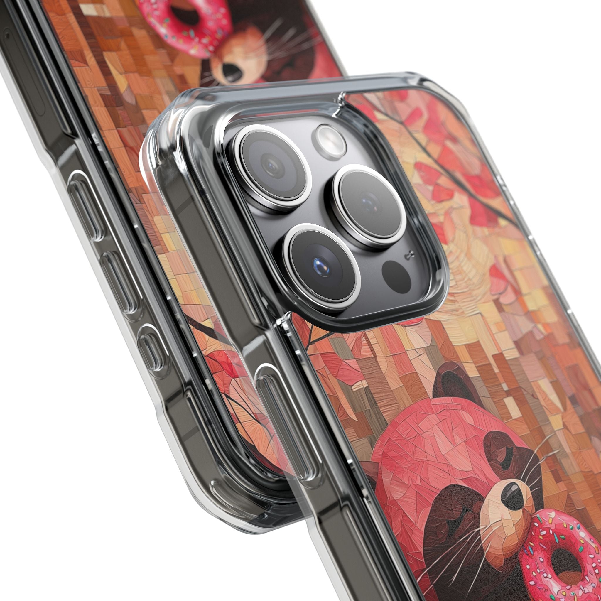 Crimson Donut Bandit · Impact Coque de téléphone pour iPhone · Magsafe