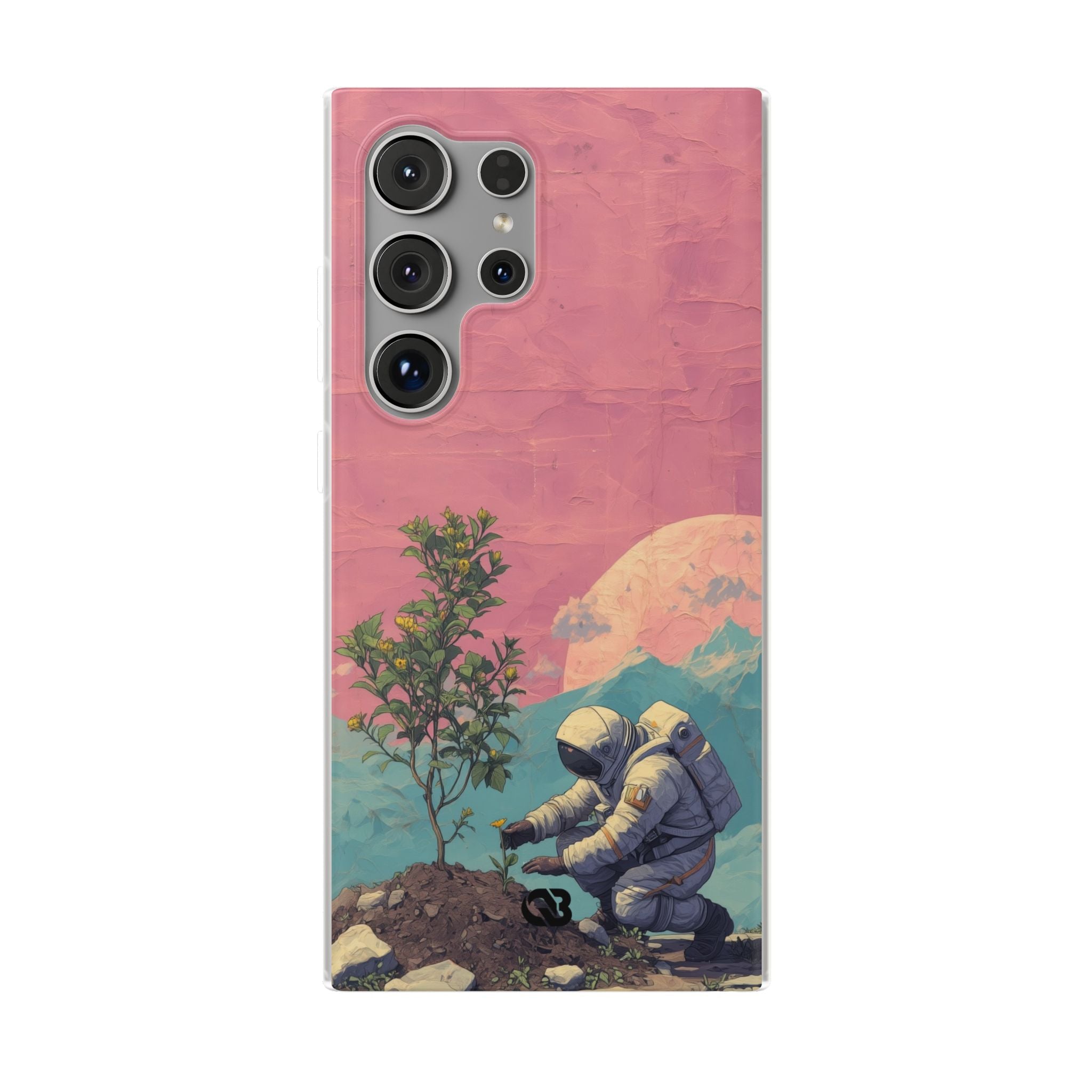 Lunar Pastel Bloom · Soft Phone Case for Samsung