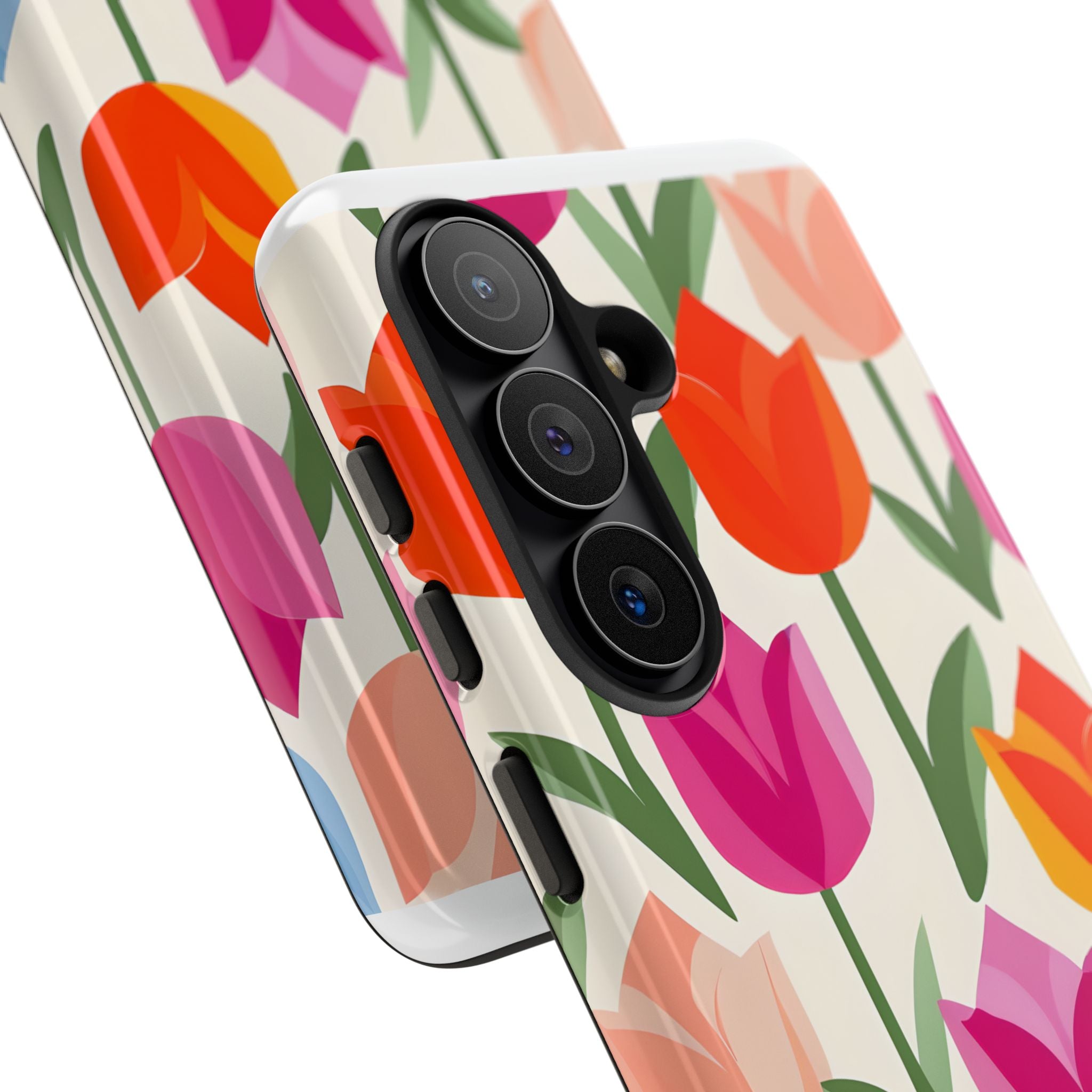 Vibrant Petal Grid · Tough Capa para Samsung