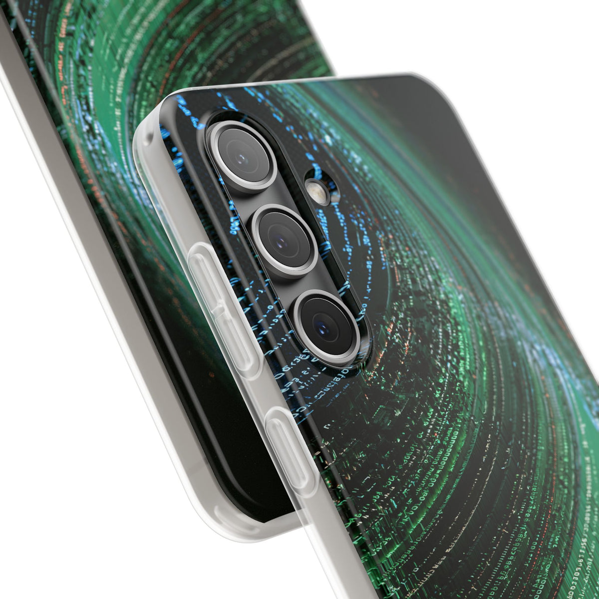 Orbital Data Stream · Lite Phone Case for Samsung · Green