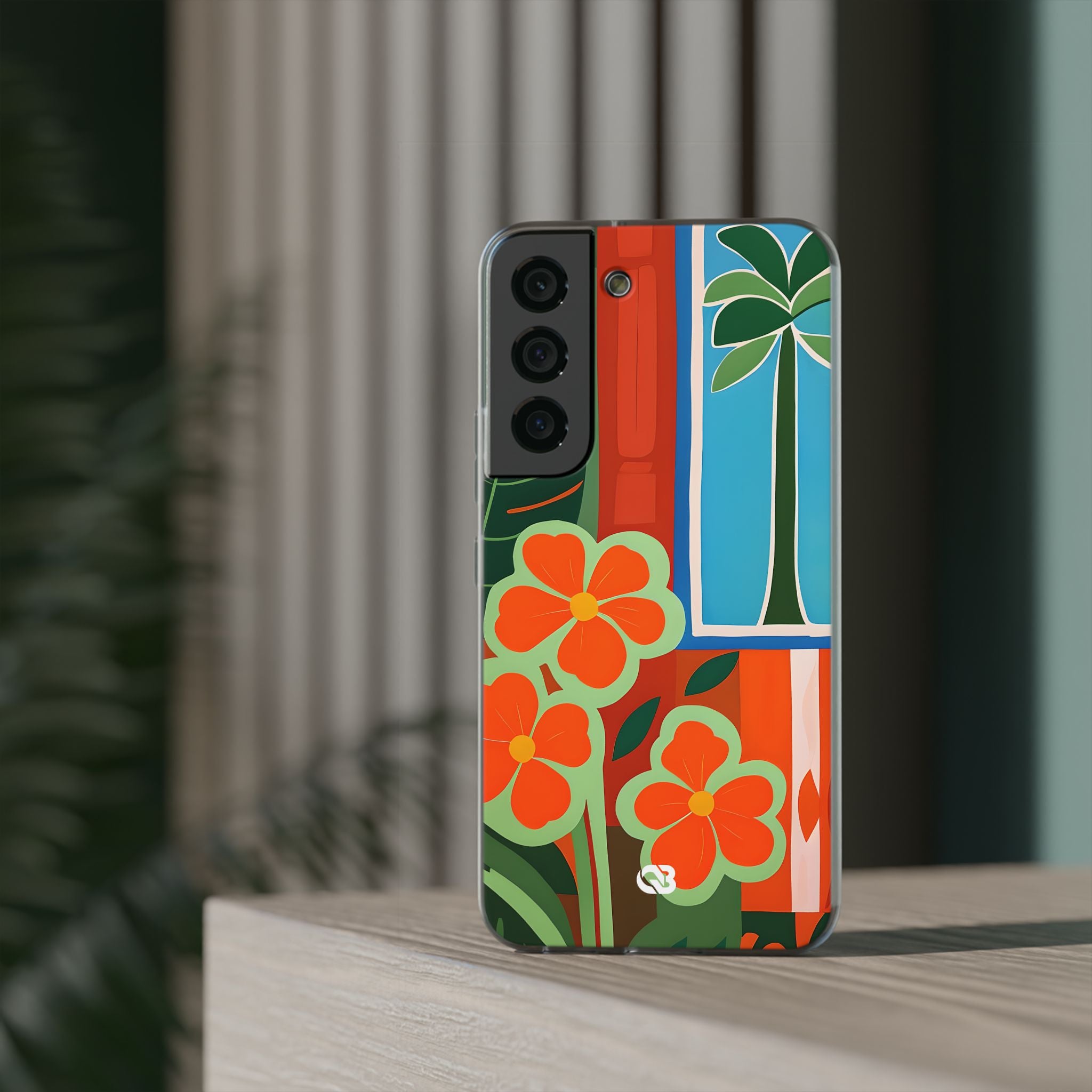 Vivid Jungle Collage · Soft Phone Case for Samsung