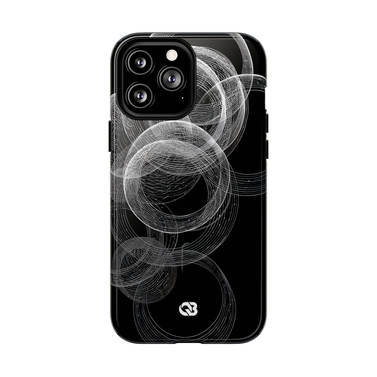 Orbital Resonance · Tough 2.0 Magnetic Phone Case for iPhone · Black