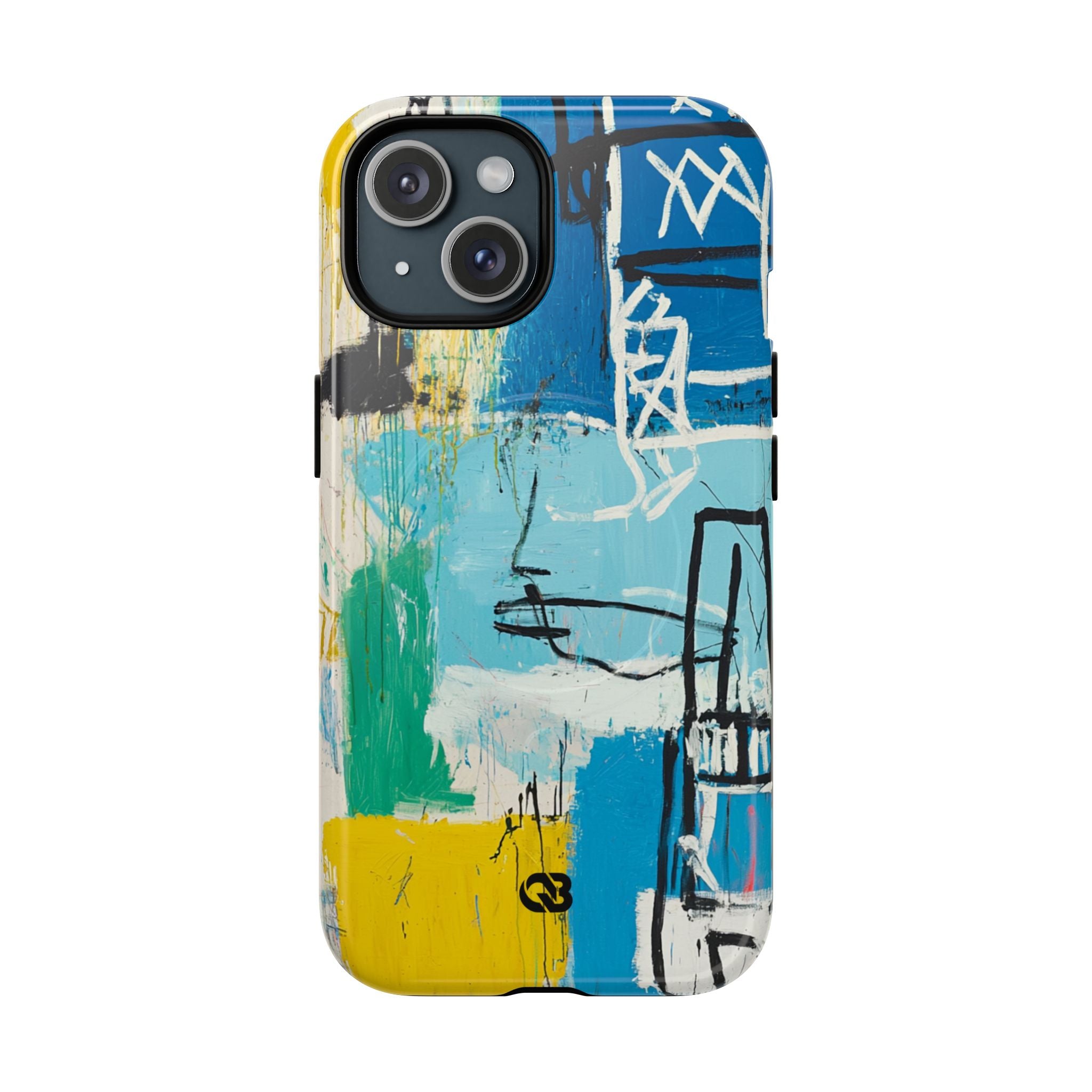 Azure Urban Scribble · Tough+ Phone Case for iPhone · Magsafe