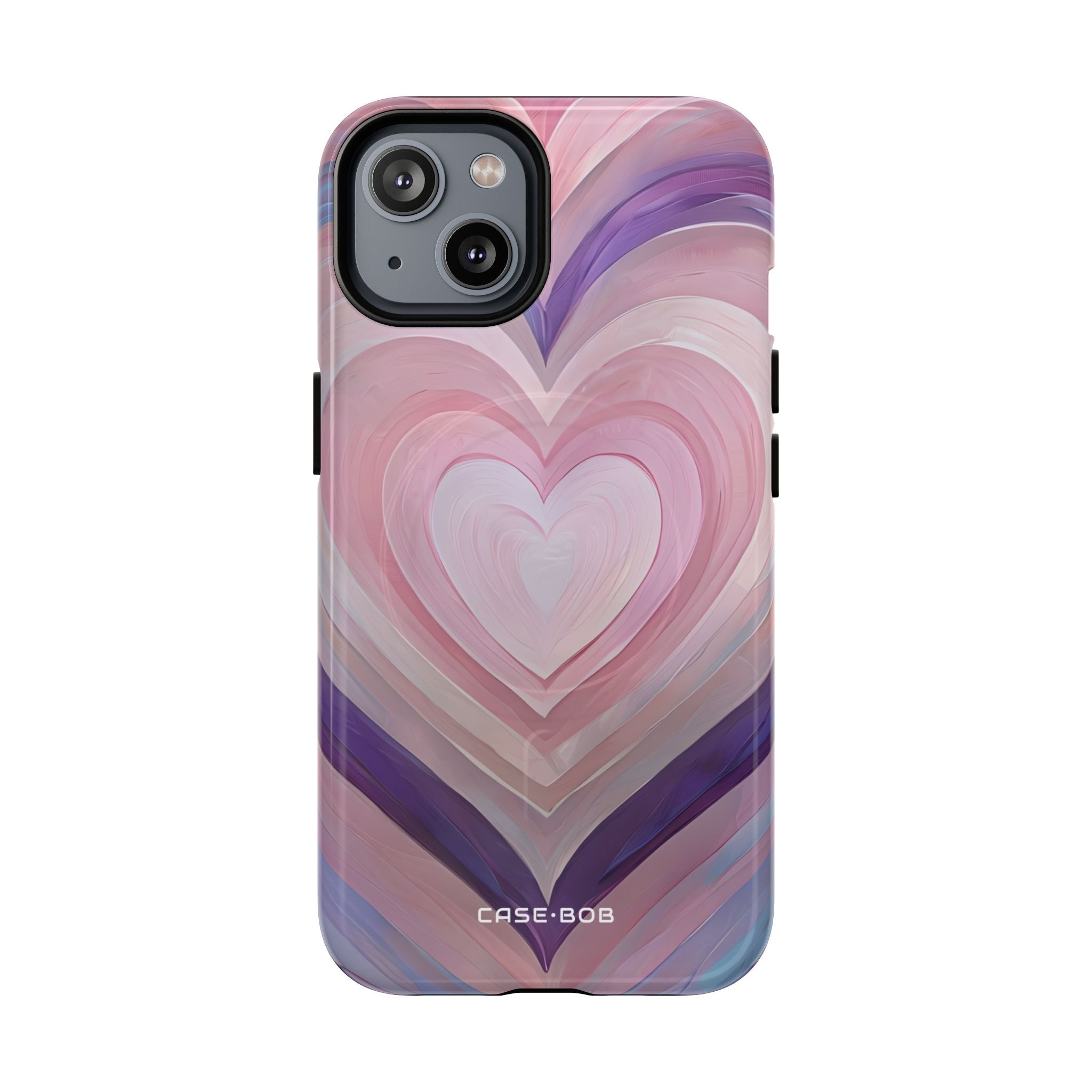 Radiant Heartbrush iPhone 14 Case - Tough+