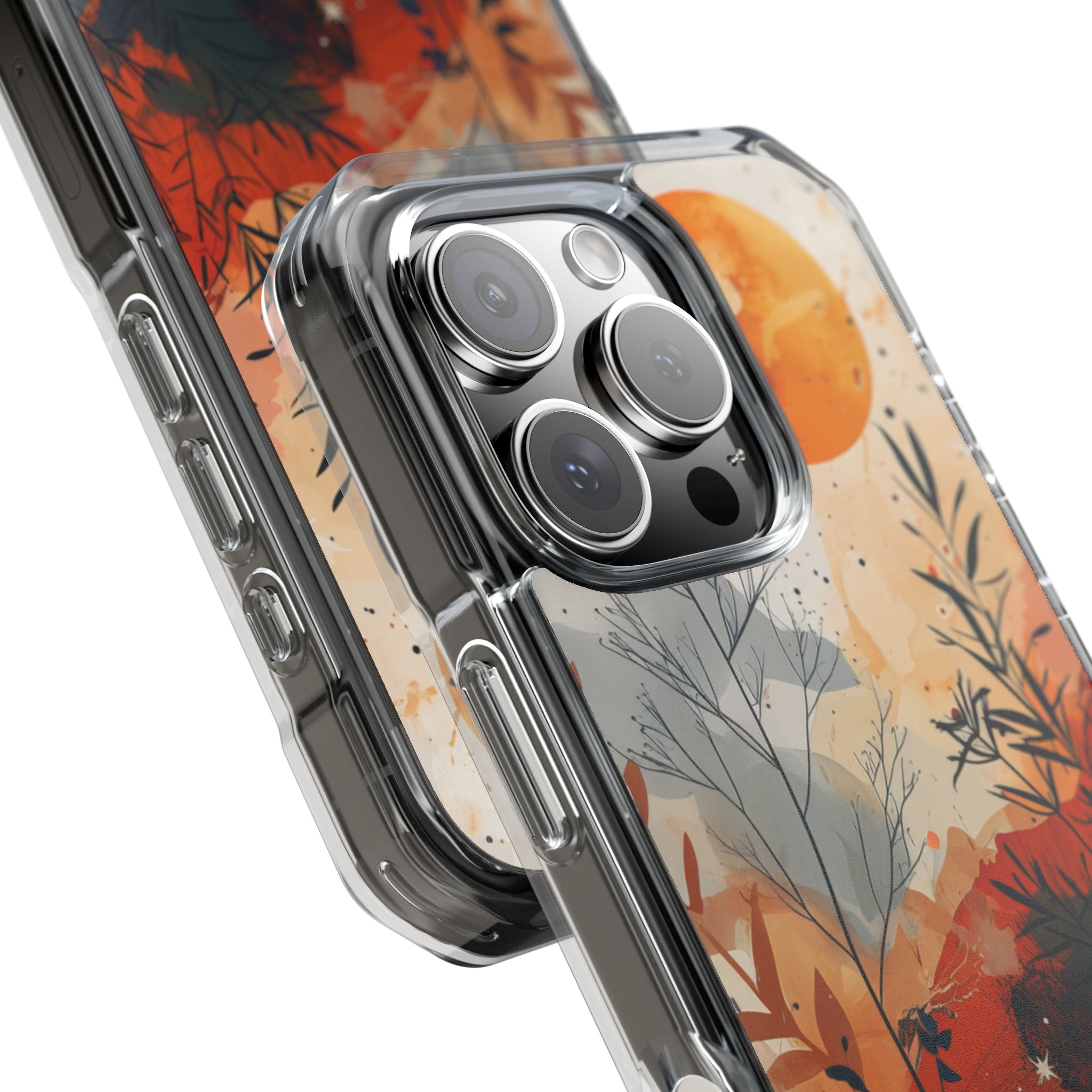 Oranssi Solstice iPhone 16 Pro - Impact suojakotelo