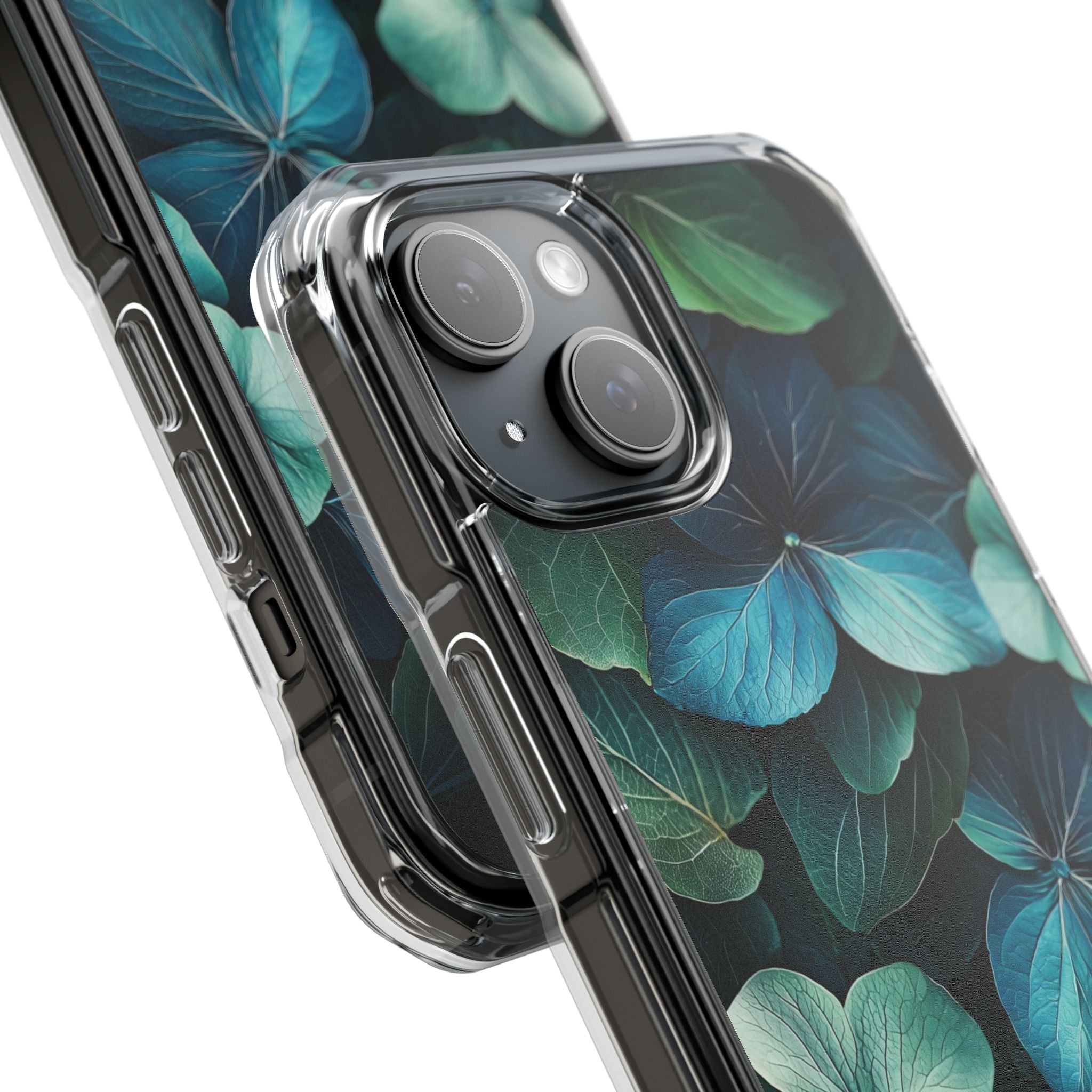 Tan Blossom Blues iPhone 15 Case - Impact