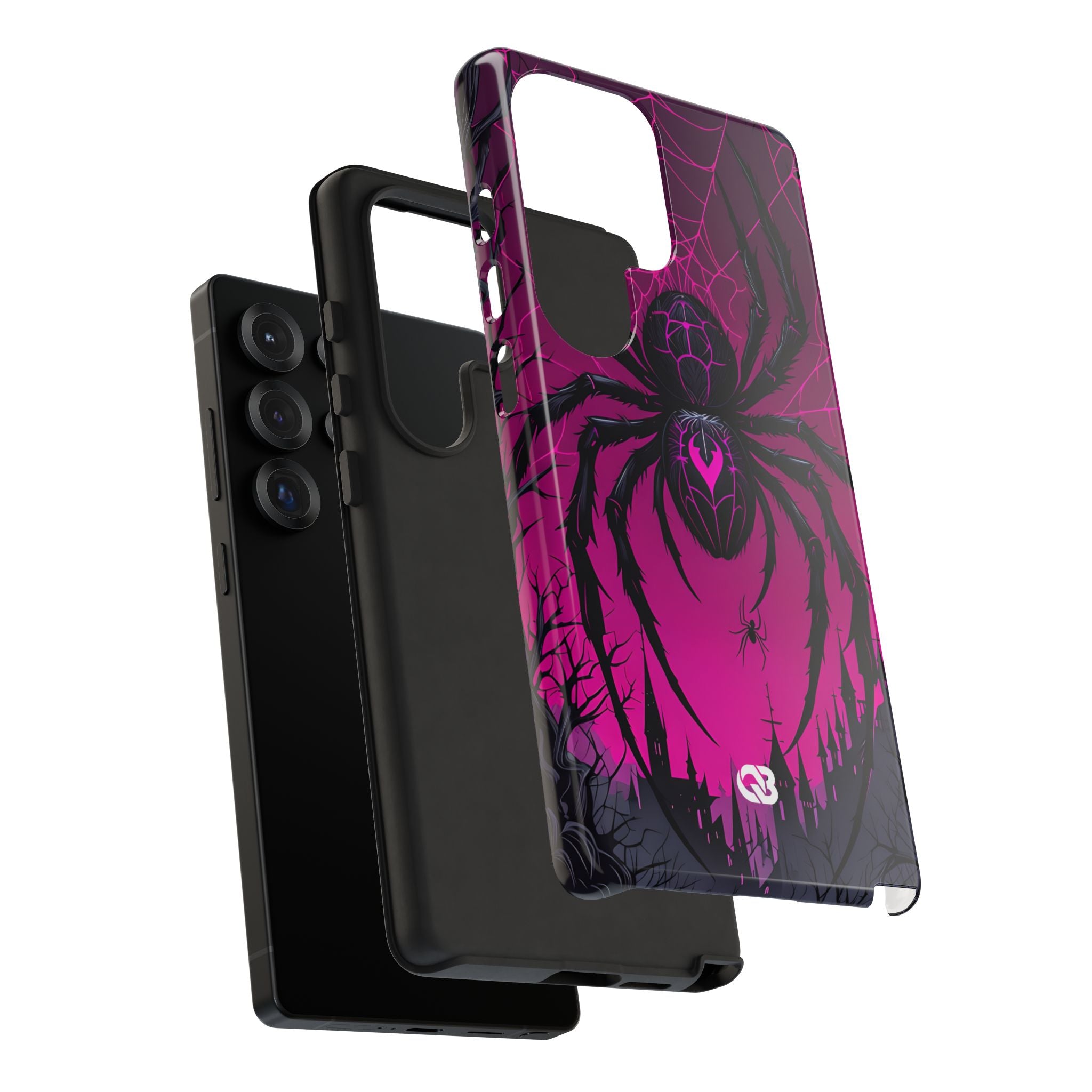 Obsidian Neon Widow · Tough Handyhülle für Samsung