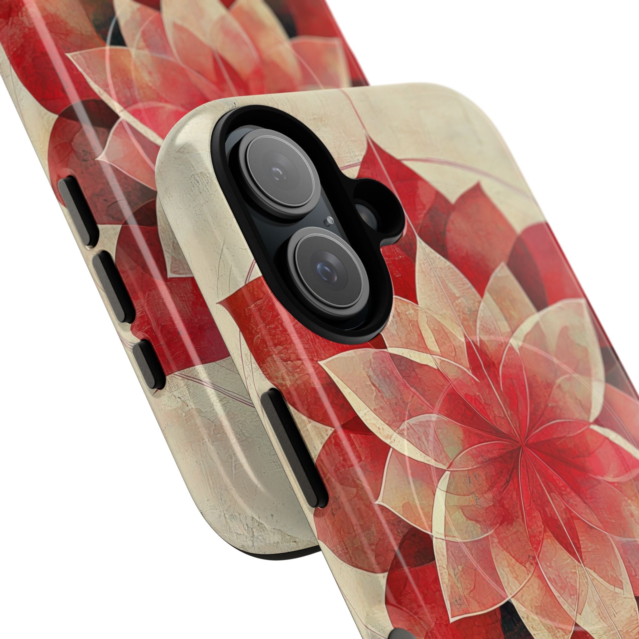 Crimson Petal Peak · Tough+ Phone Case for iPhone · Magsafe
