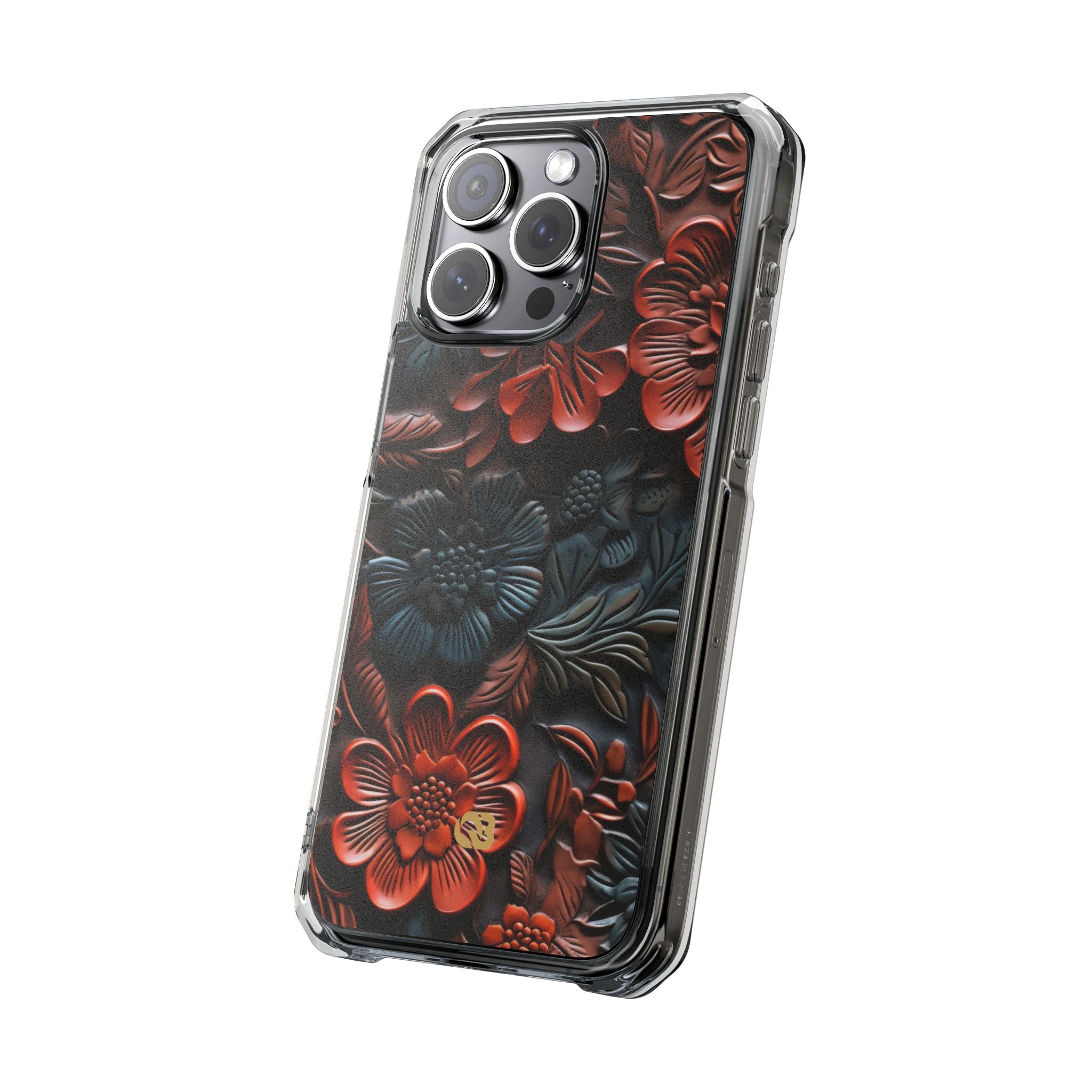 Carved Earth Bloom · Impact Phone Case for iPhone · Magsafe