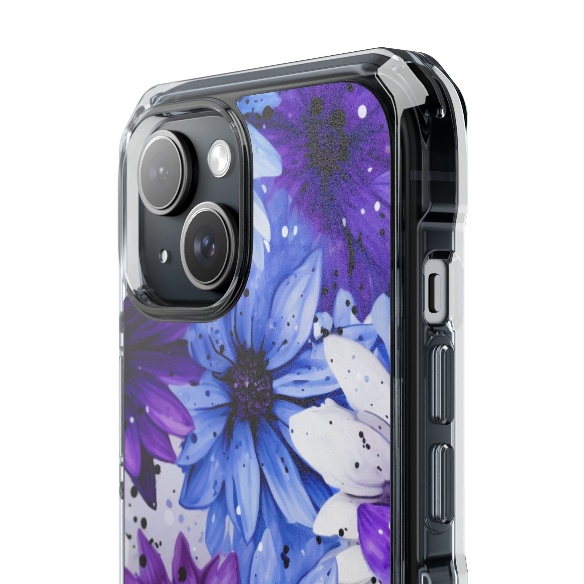Ink Splatter Blooms · Impact Phone Case for iPhone · Magsafe