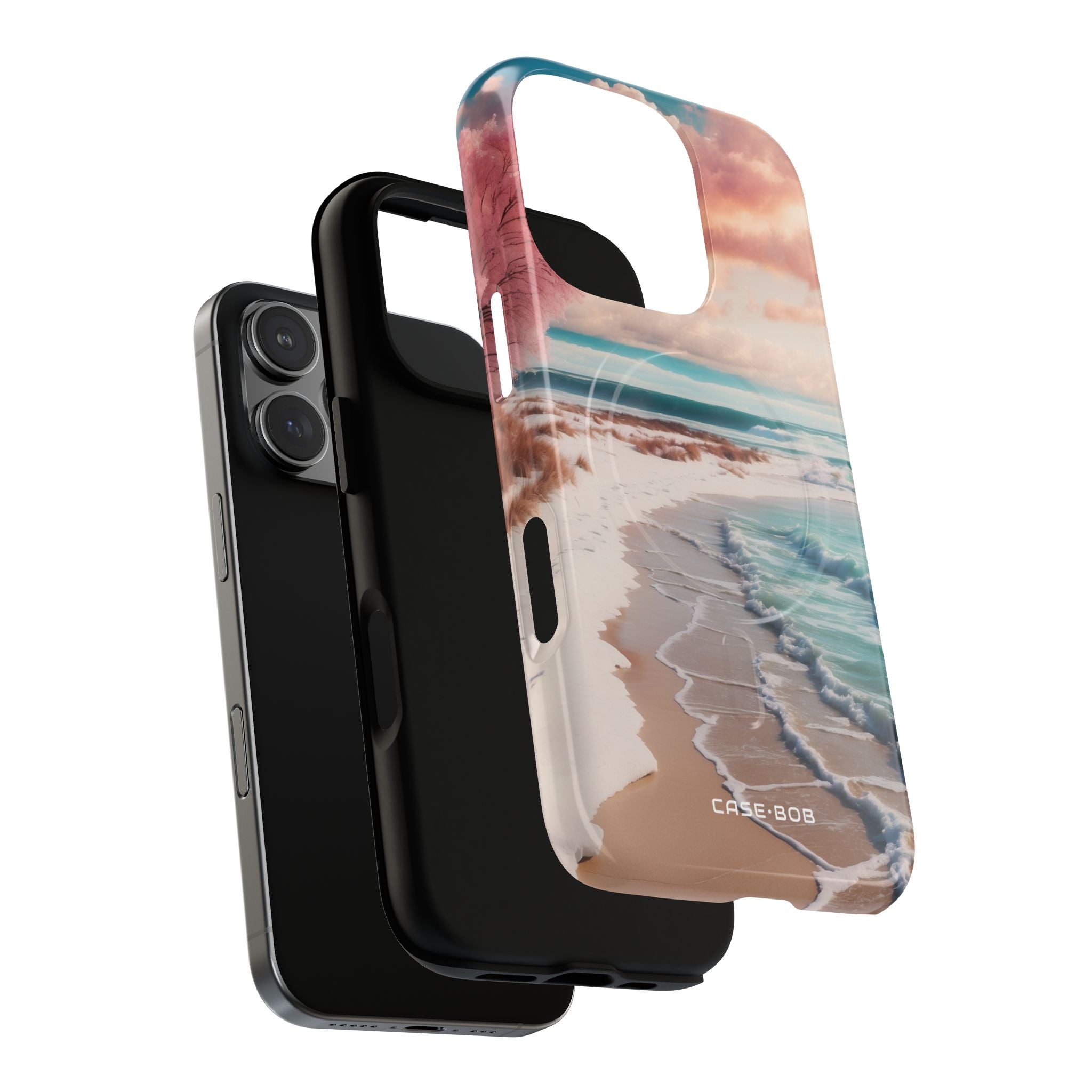 Pink Tree Breeze iPhone 16 Pro Case - Tough+