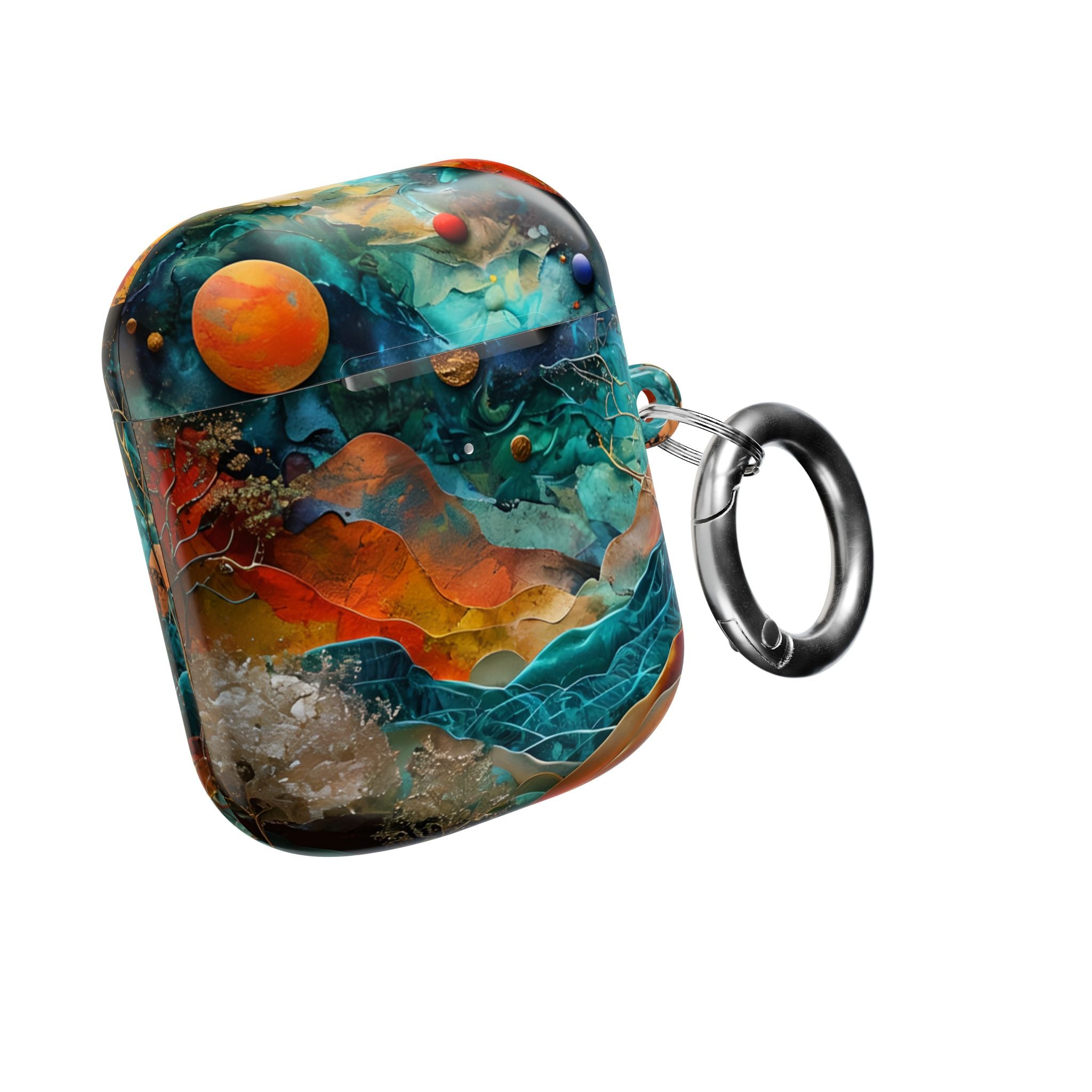 Solar Orbit Orange - AirPods Case