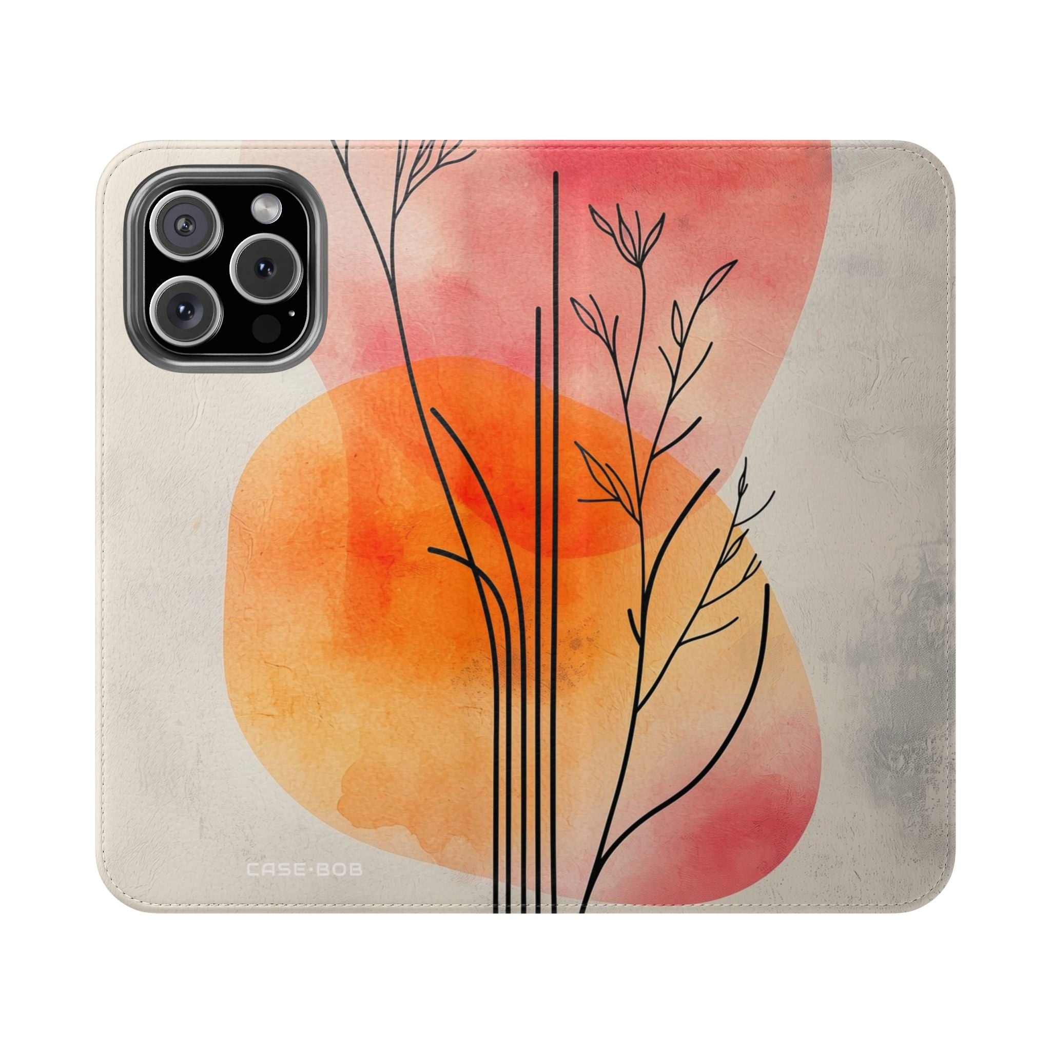 Twilight Stems - iPhone 16 Max Case - Wallet