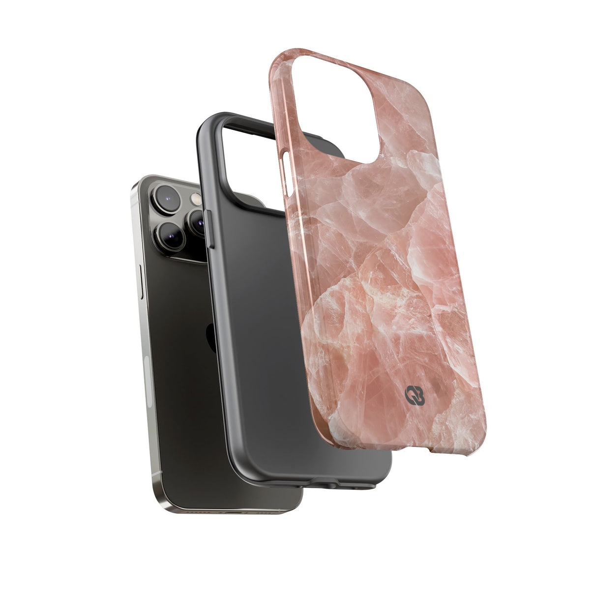 Rose Quartz Facet · Tough Phone Case for iPhone · Pink