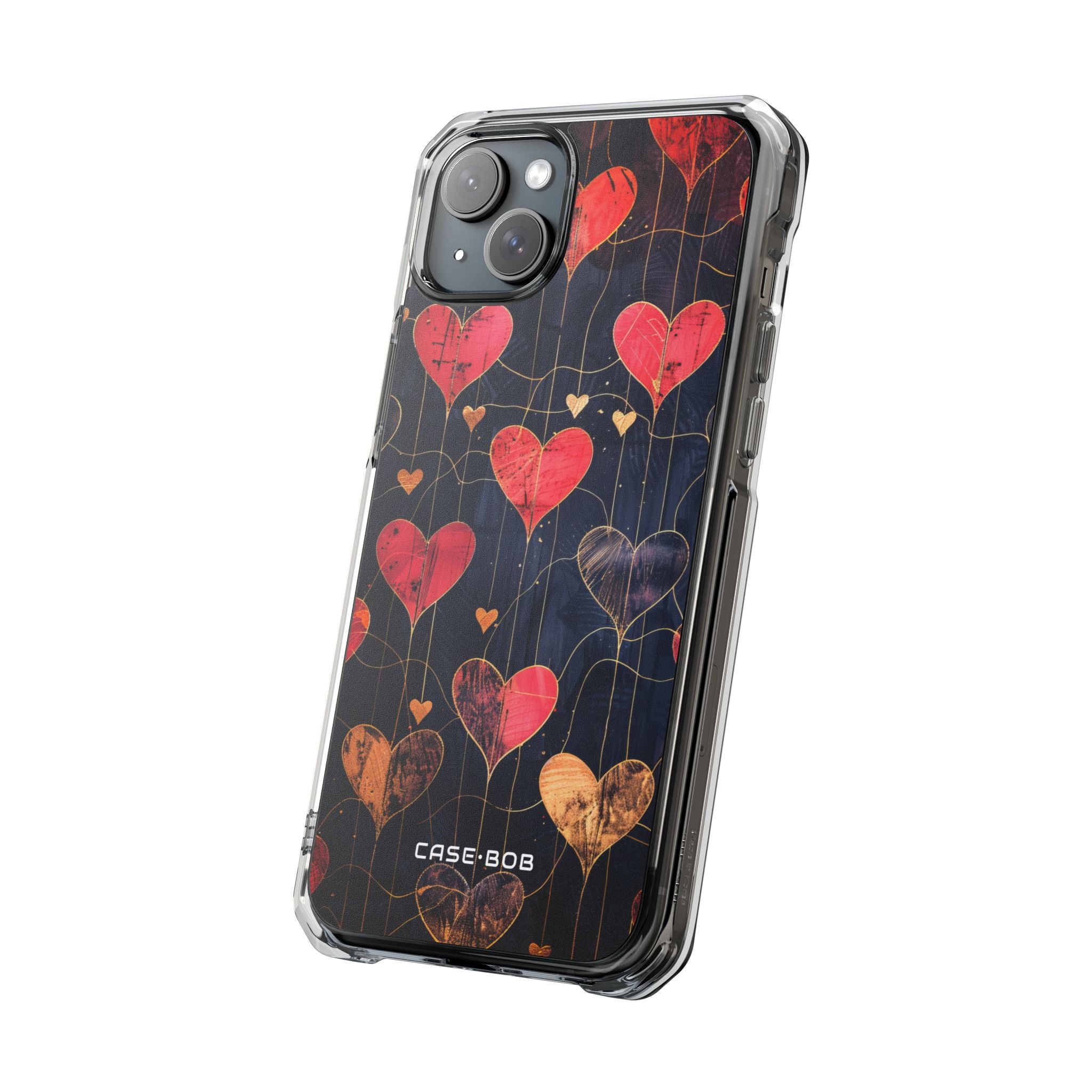 Golden Hearts Network iPhone 15 Plus Cover - Impact