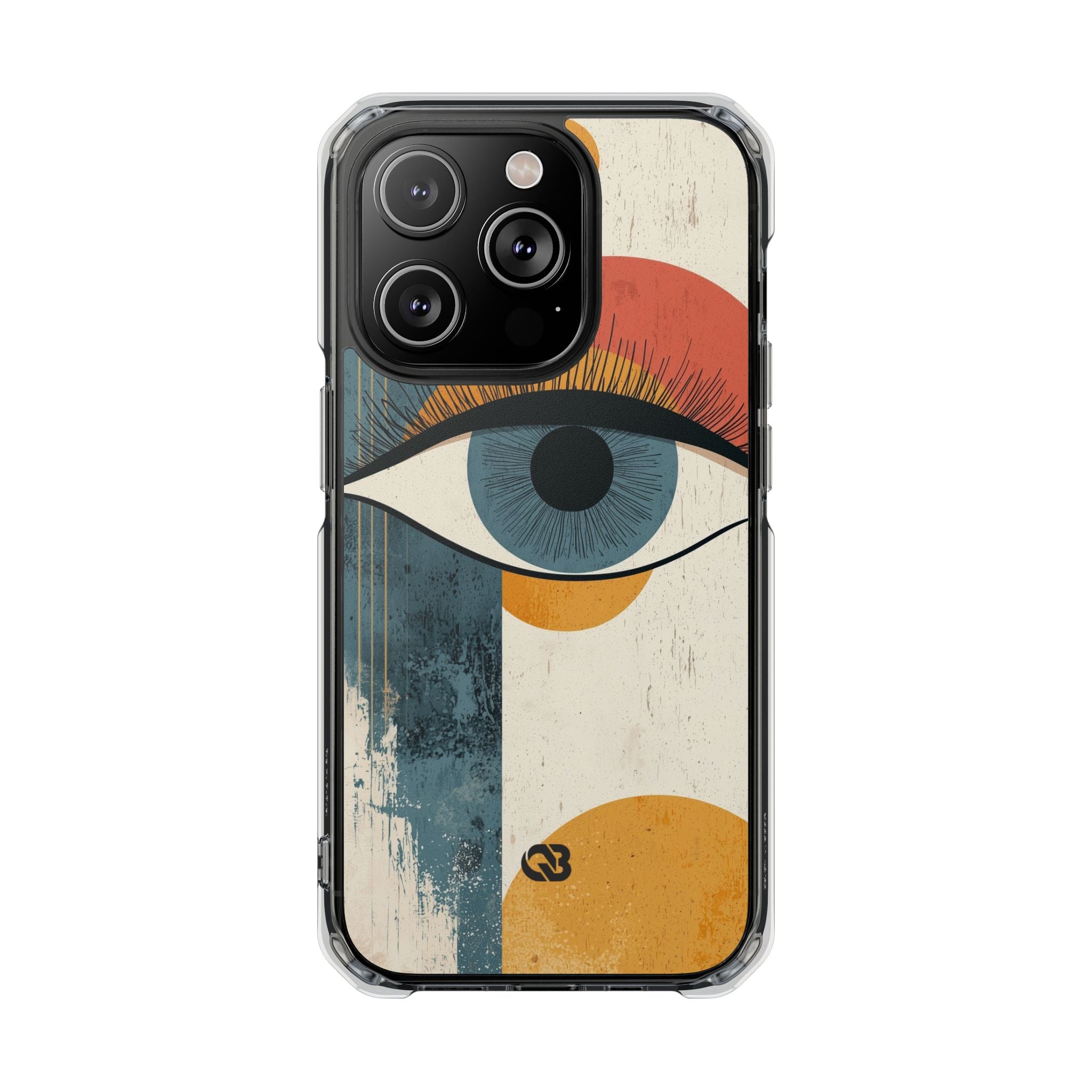 Distressed Azure Ocular · Impact Phone Case for iPhone · Magsafe