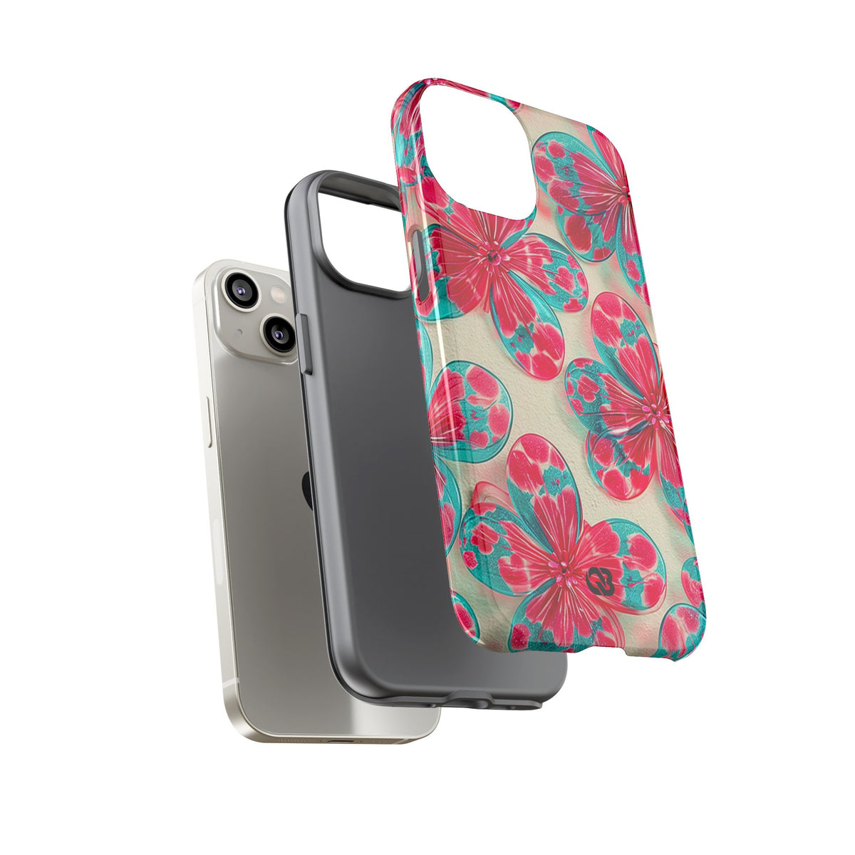 Lucite Jelly Bloom · Tough Phone Case for iPhone · Pink
