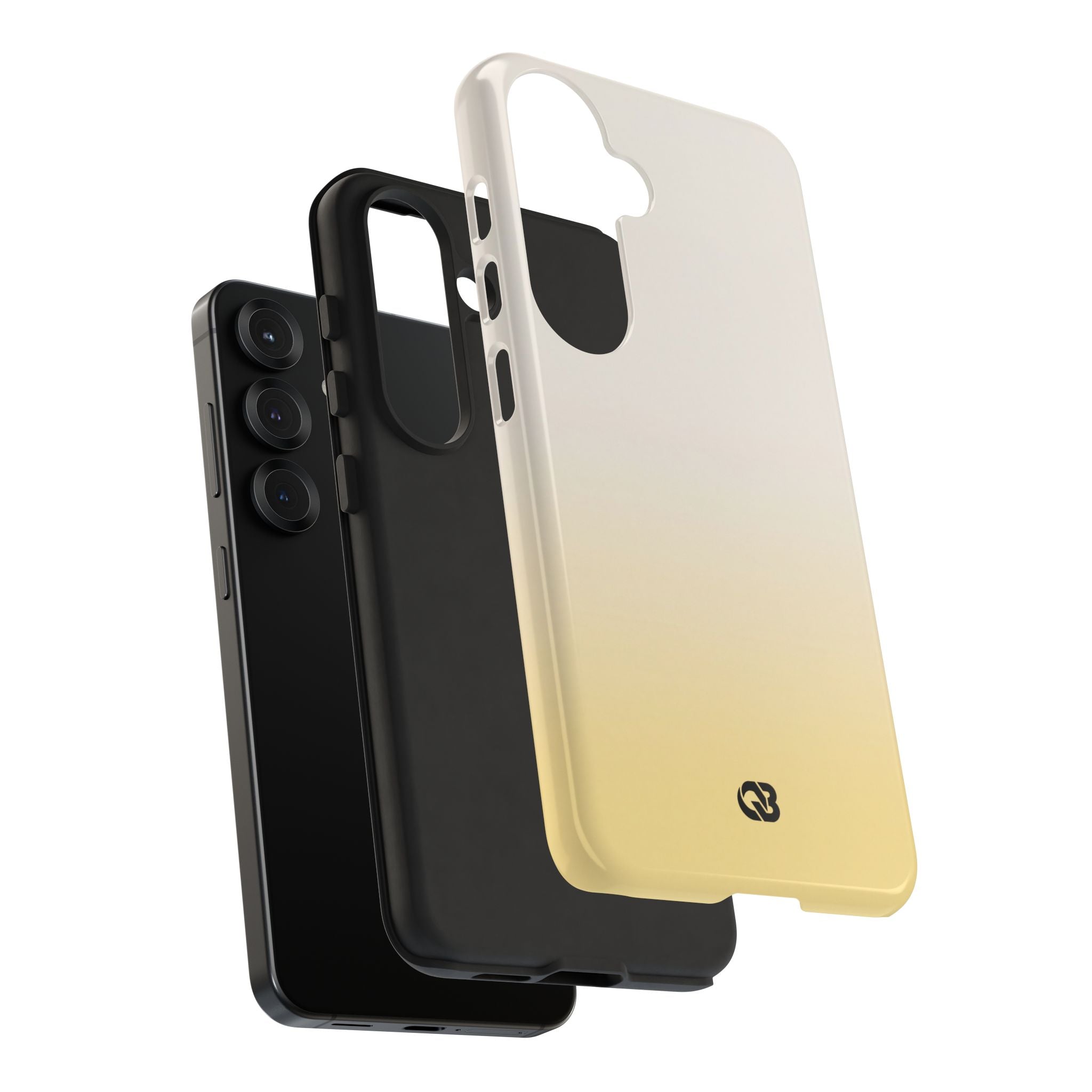 Yellow Tough Phone Case for Samsung - Bleached Citron Haze