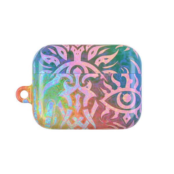 Chromatic Mystic Sigil · Hard Case for AirPods & AirPods Pro · Blue