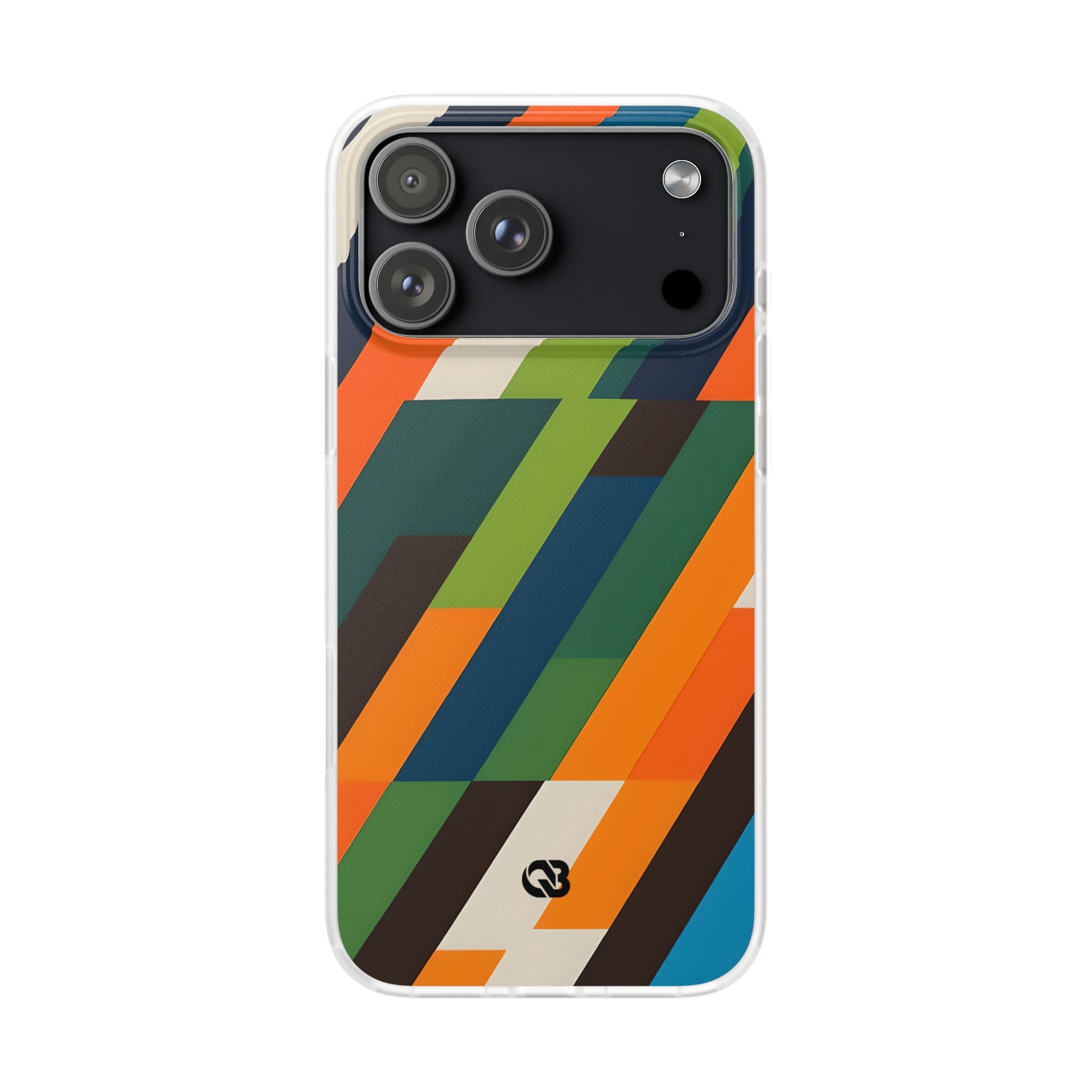 Angled Retro Mosaic · Soft Handyhülle für iPhone