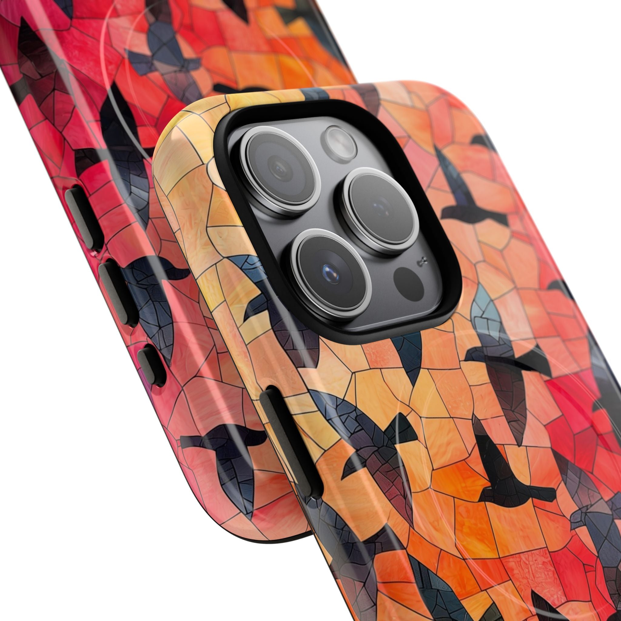 Ember Mosaic Wings · Tough+ Mobilskal för iPhone · Magsafe