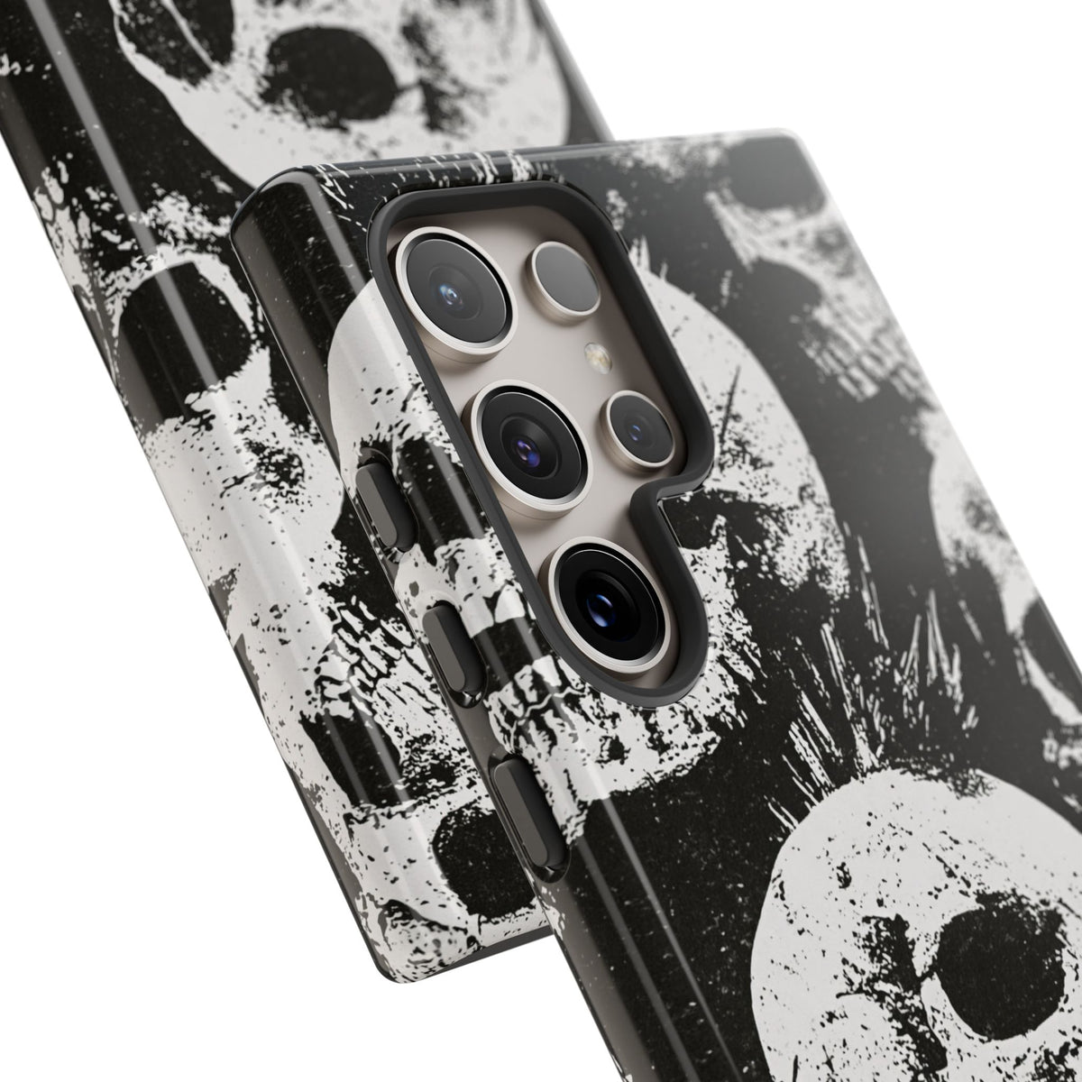 Punk Skull Riot · Tough Phone Case for Samsung · Black