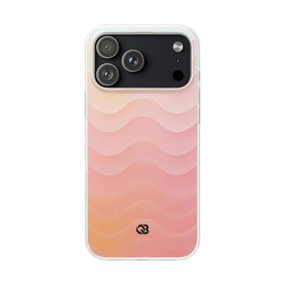 Blush Horizon Waves · Lite Phone Case for iPhone · Pink