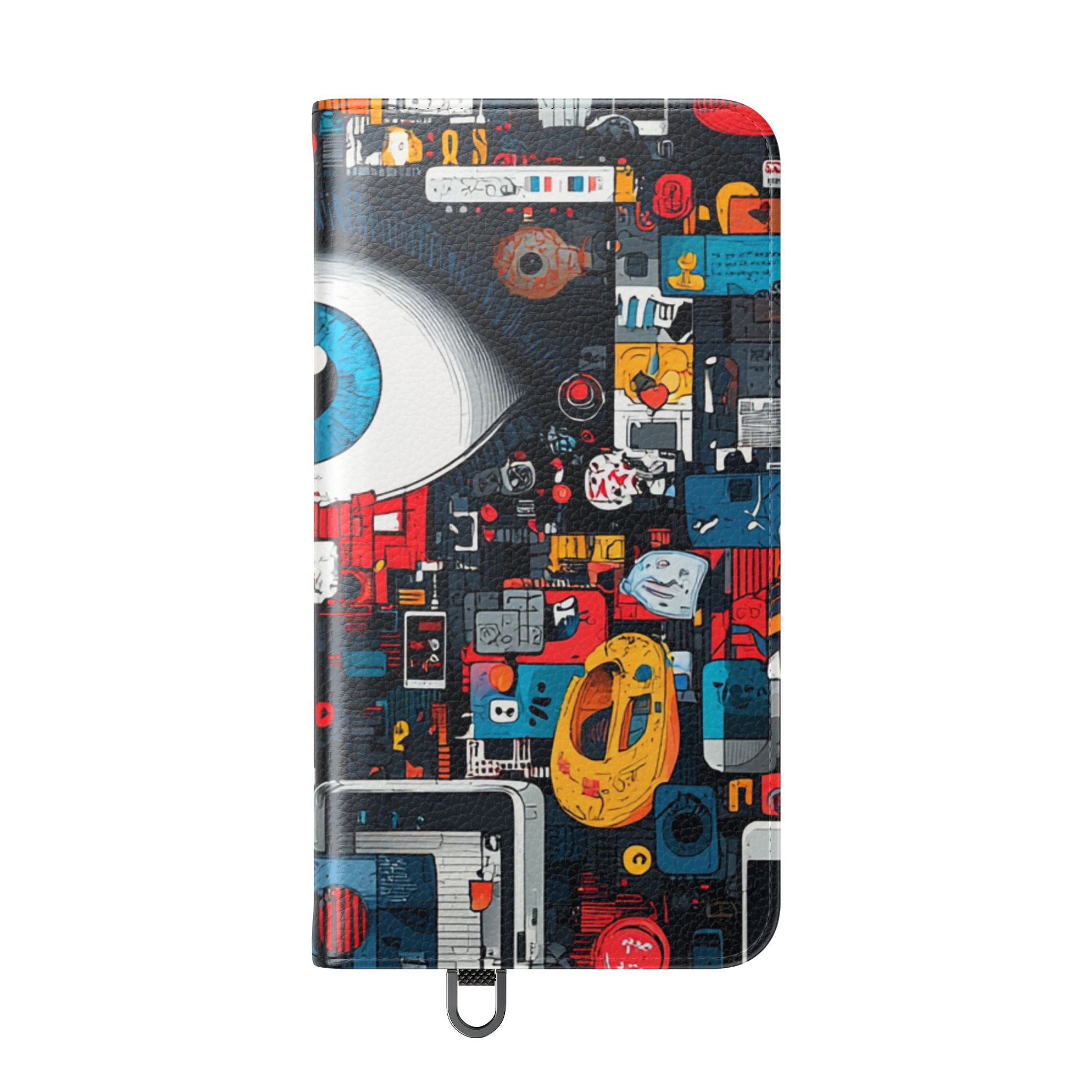 Blue Gaze Mosaic - Samsung S24 Plus Case - Wallet