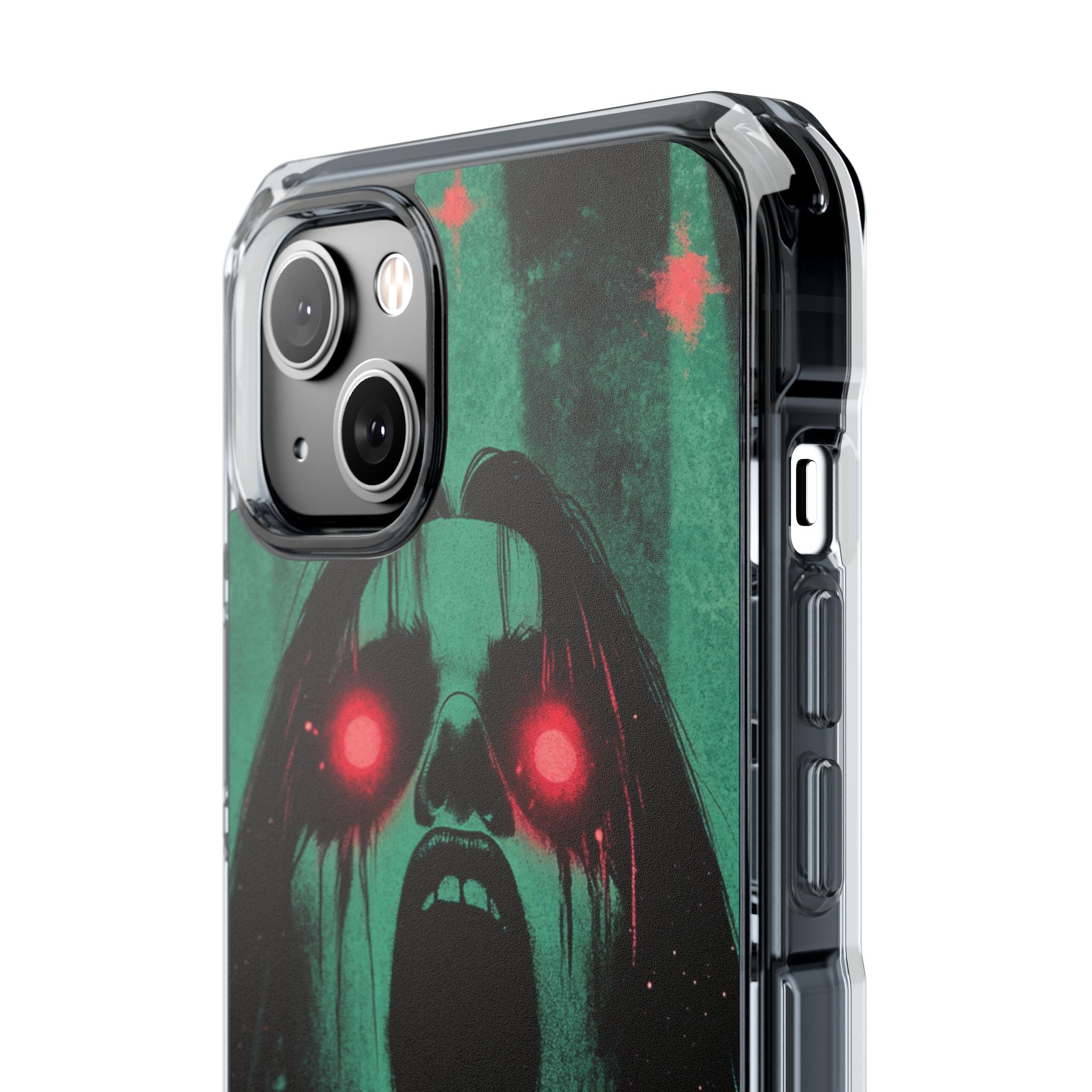 Crimson Emerald Scream · Impact Phone Case for iPhone · Magsafe