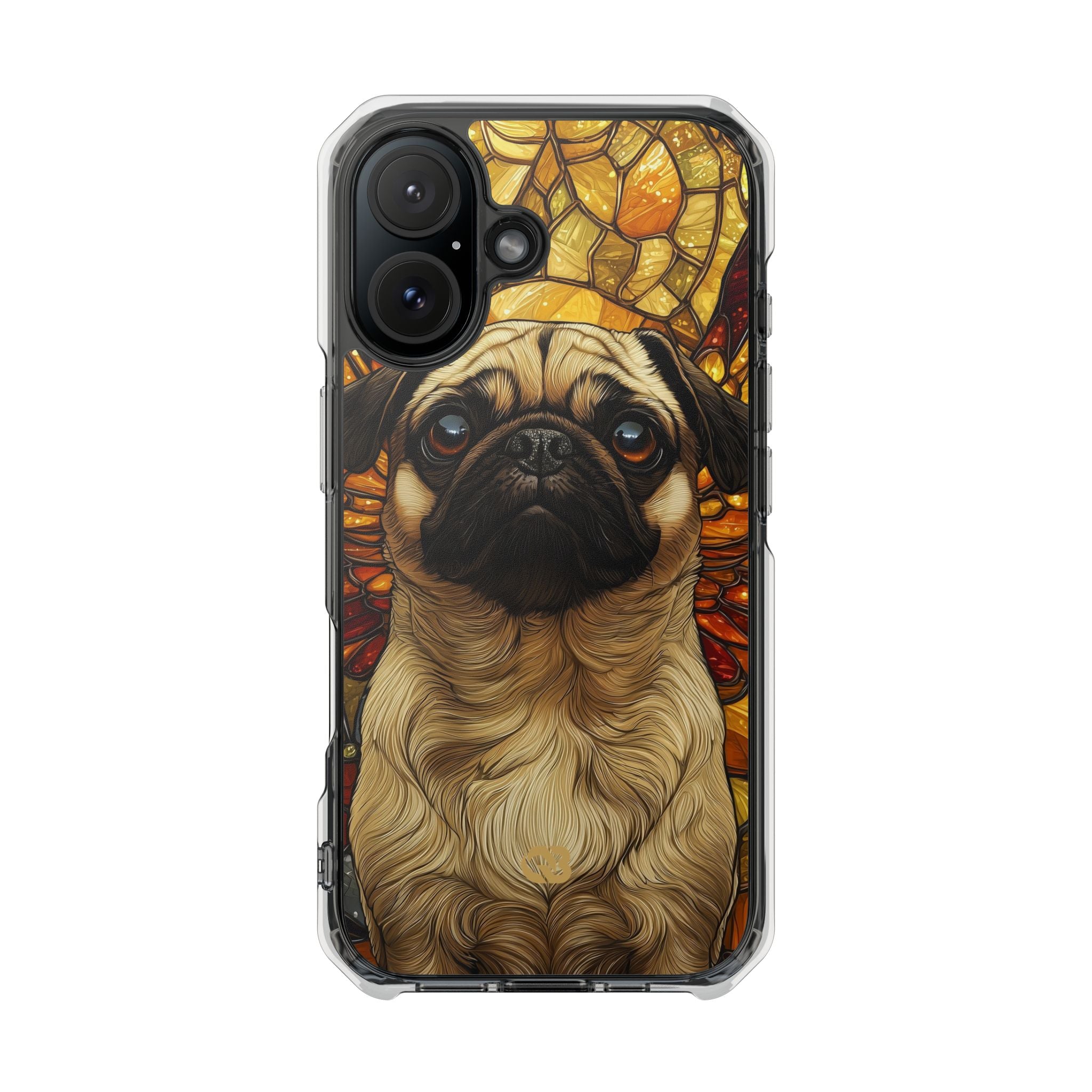 Amber Pug Divinity · Impact Phone Case for iPhone · Magsafe