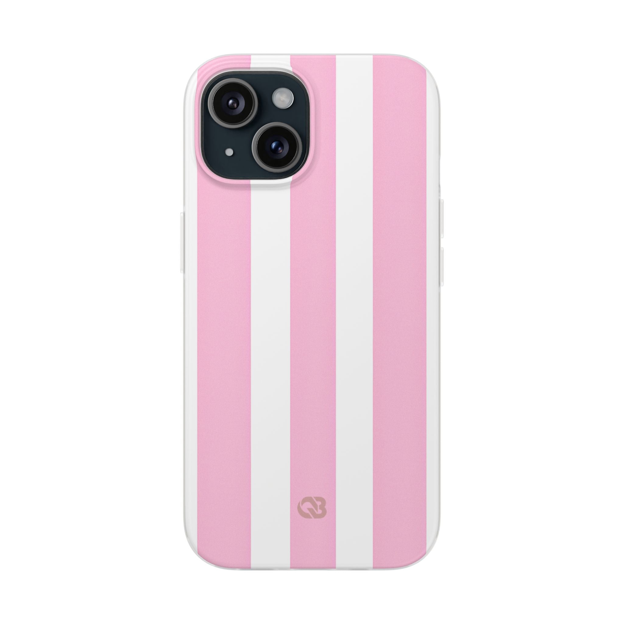 Soft Pink Stripe · Soft Phone Case for iPhone