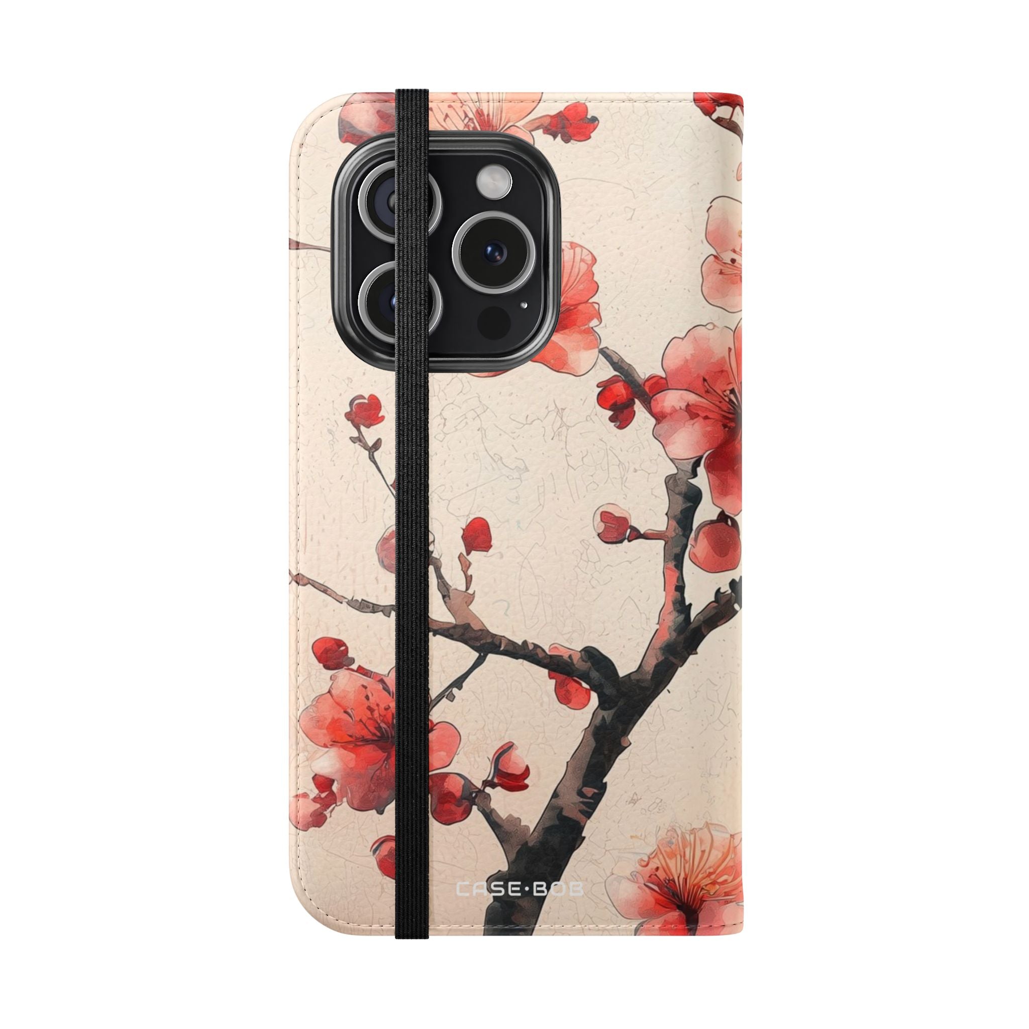 Cherry Blossom Breeze - iPhone 15 Pro Case - Wallet