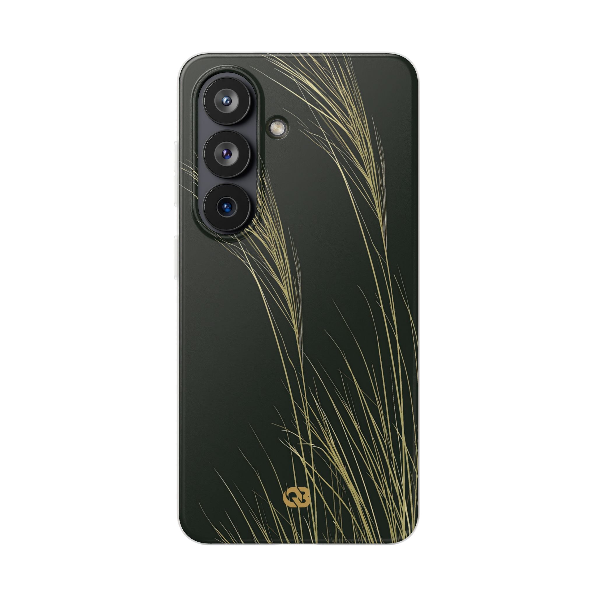 Green Lite Phone Case for Samsung - Midnight Gilded Grass