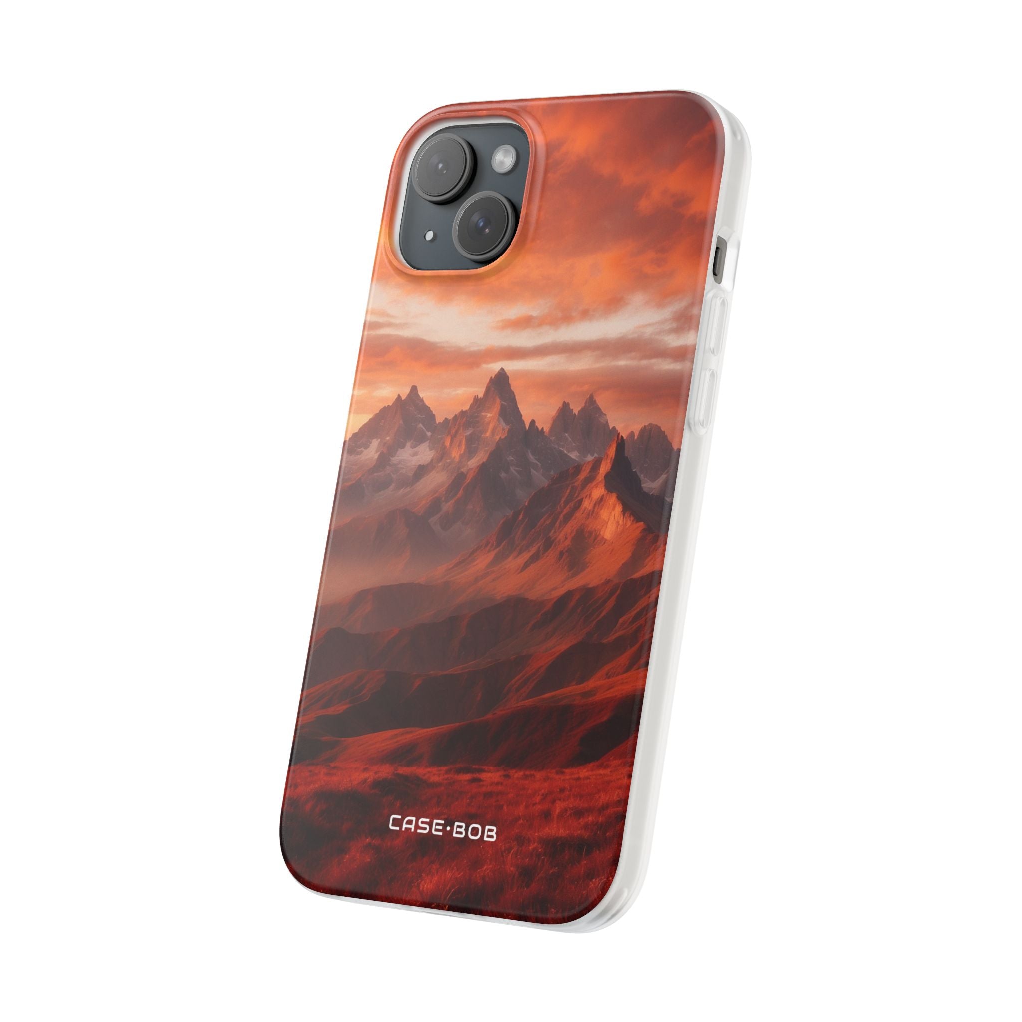 Jagged Glow iPhone 15 Plus Case - Soft