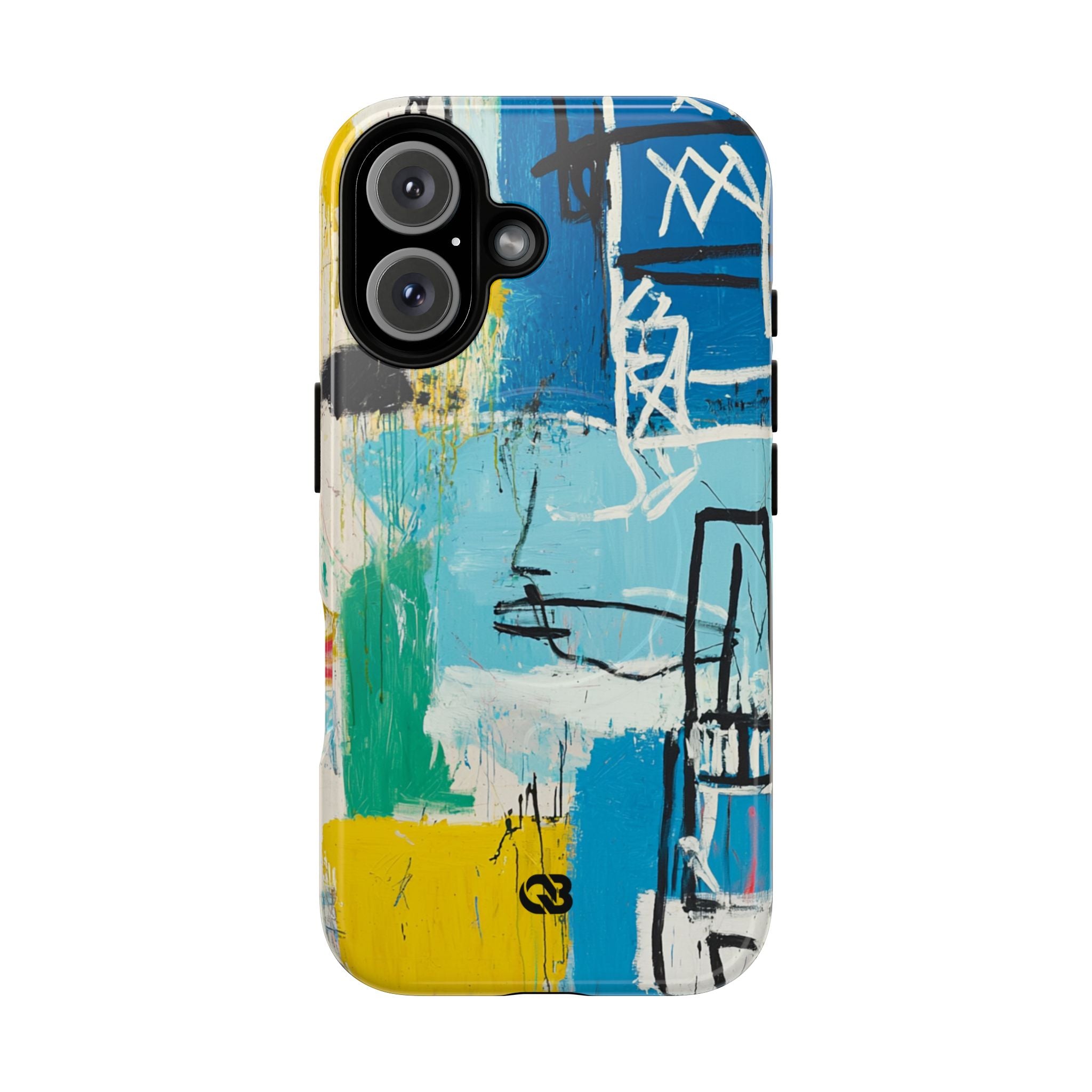 Azure Urban Scribble · Tough+ Phone Case for iPhone · Magsafe