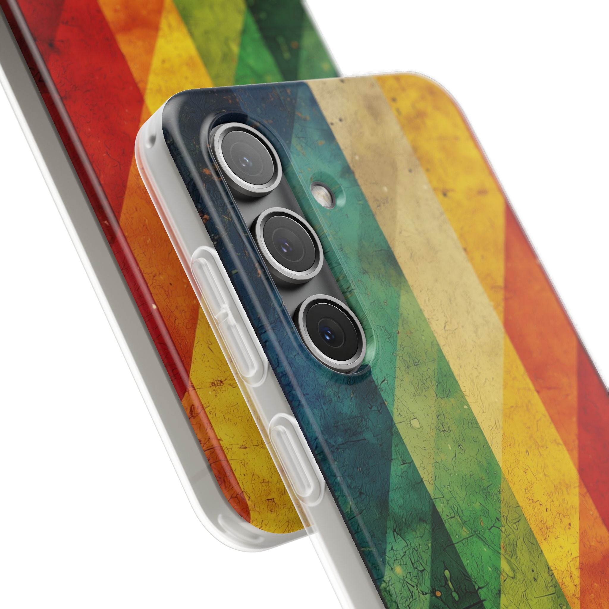 Diagonal Spectrum Samsung S24 Case - Soft