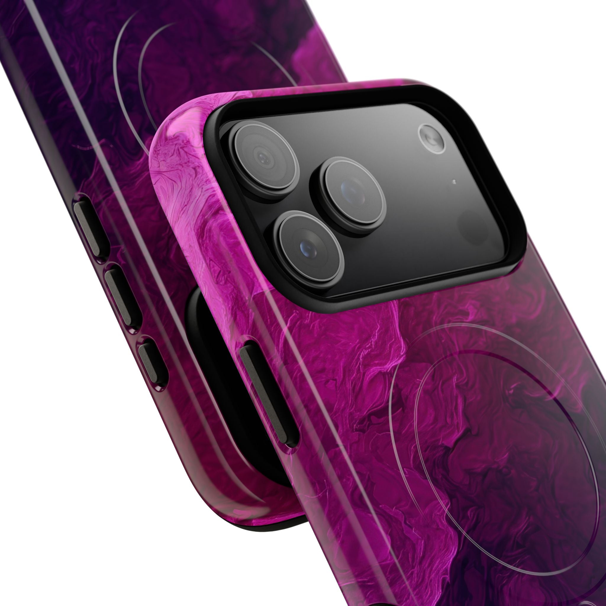 Violet Swirl iPhone 17 Pro Max Case - Tough+ - CASE•BOB