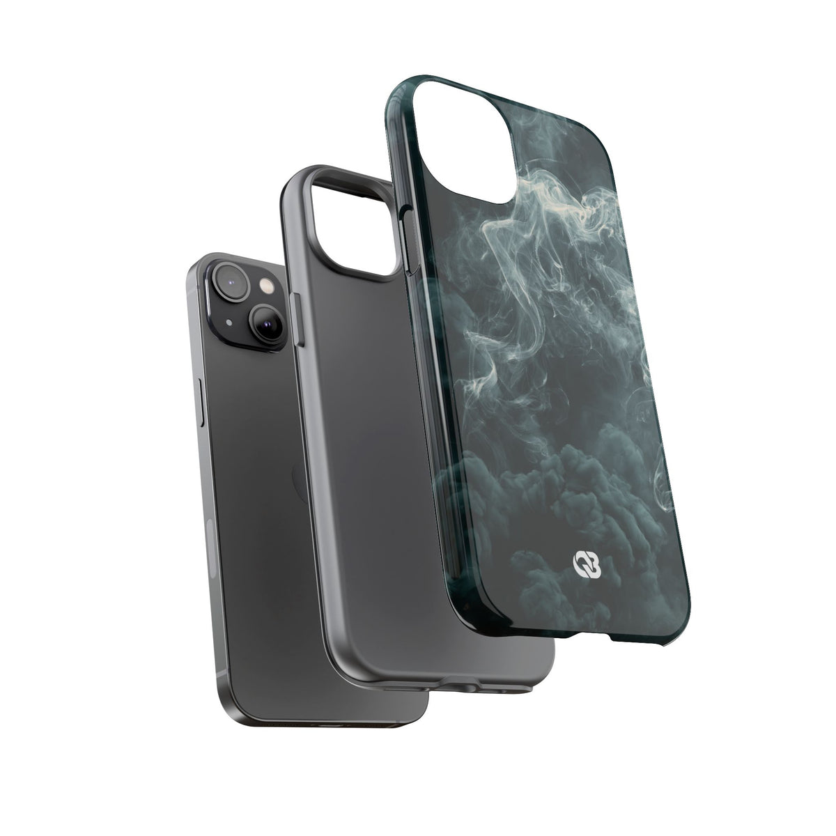 Luminescent Vapor Drift · Tough Phone Case for iPhone · Teal