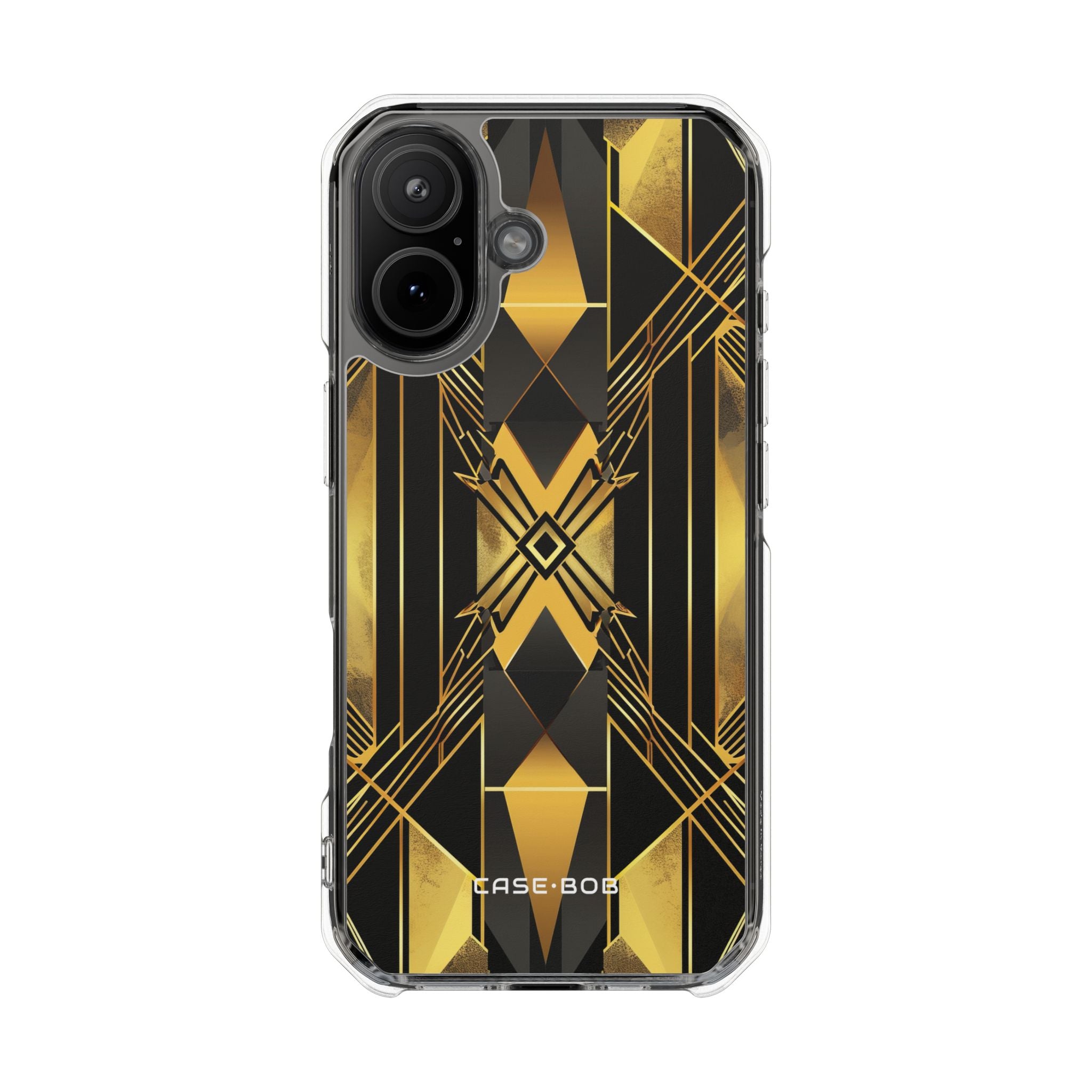 Golden Crosscut iPhone 17 Case - Impact
