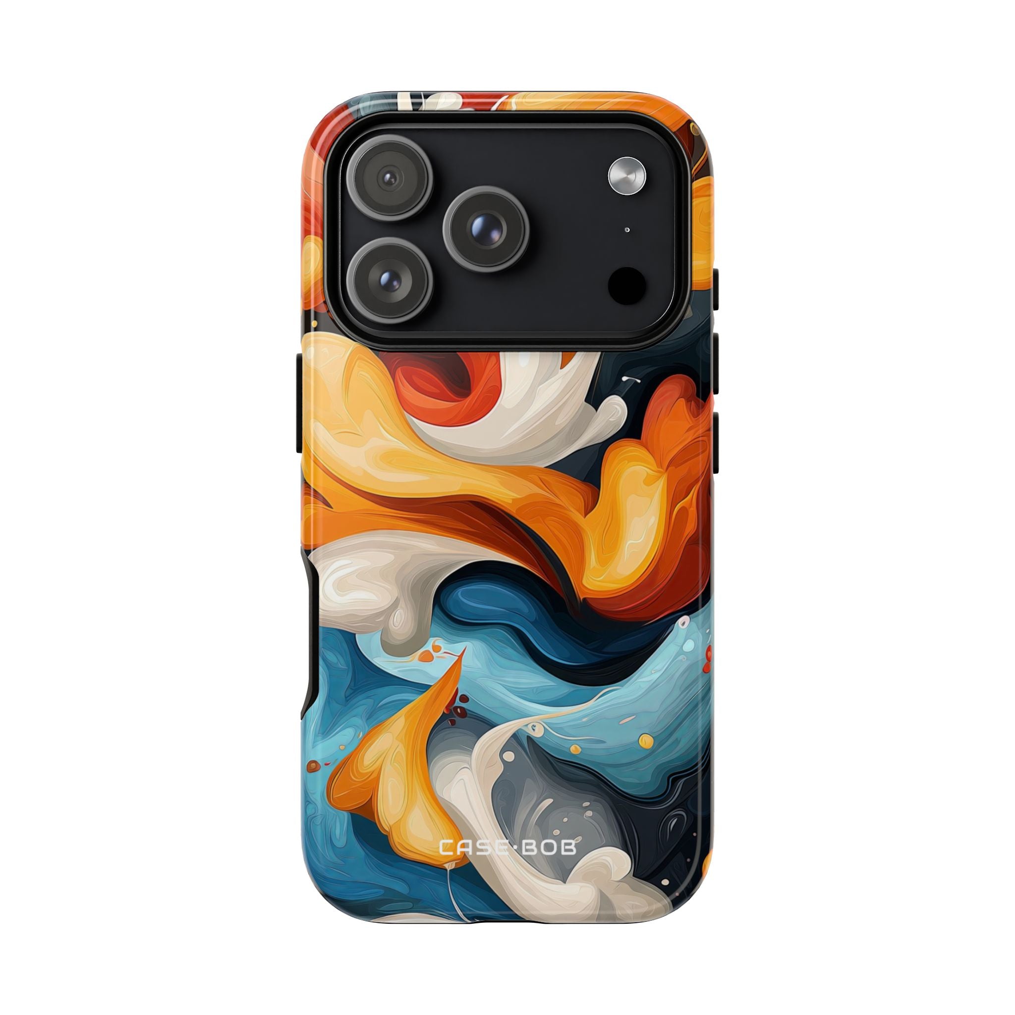 Crimson Ribbon iPhone 17 Pro Case - Tough - CASE•BOB