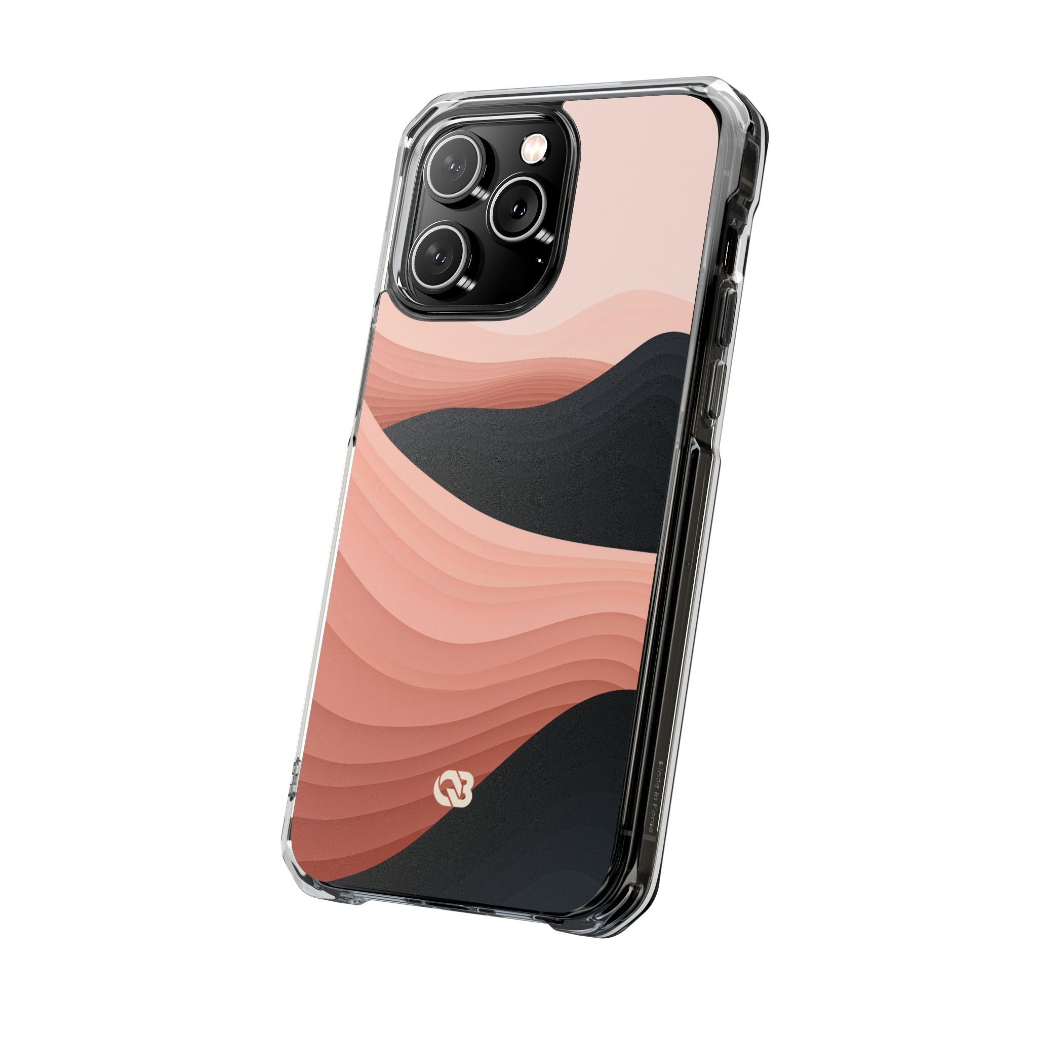Pink Impact MagSafe Phone Case for iPhone - Dune Shadow Layers