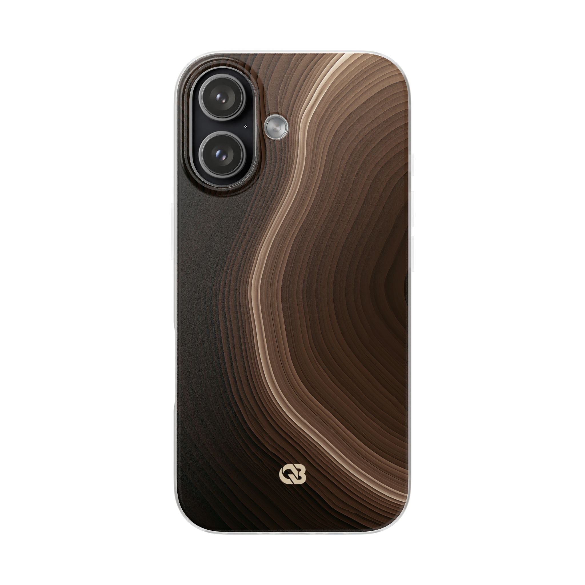 Brown Lite Phone Case for iPhone - Bronzed Canyon Relief