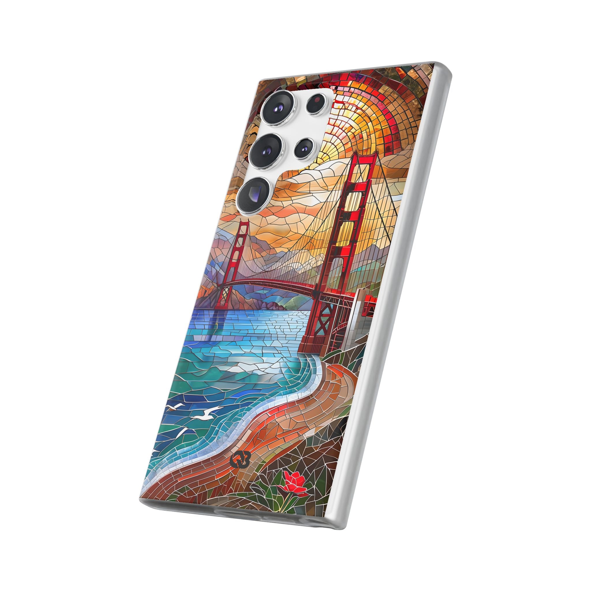 Crimson Arch Coast · Soft Custodia per Samsung