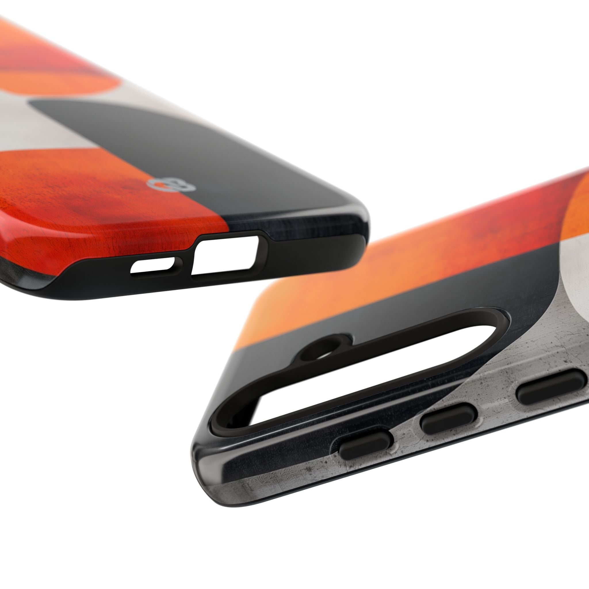 Burnt Amber Flow · Tough Phone Case for Samsung