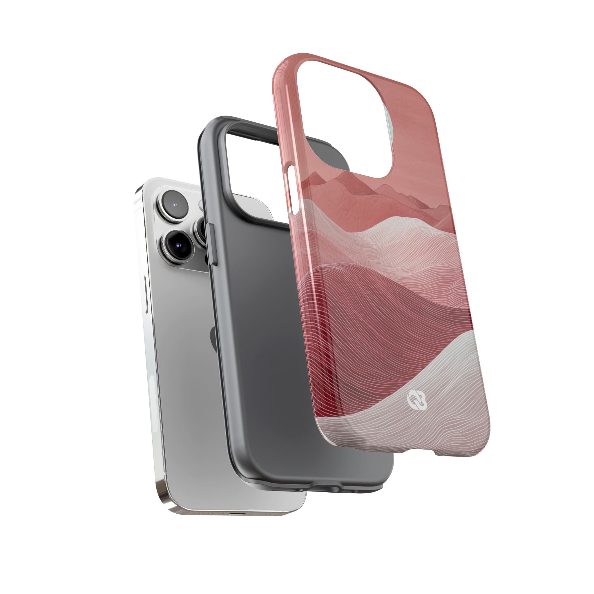 Crimson Dune Horizon · Tough Phone Case for iPhone