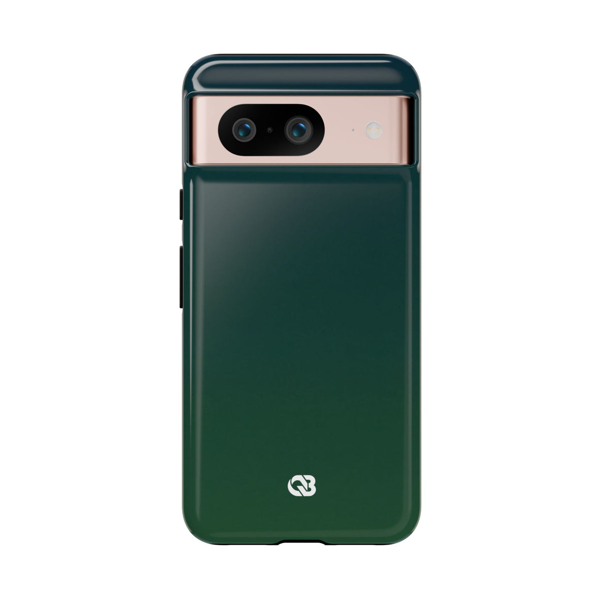 Green Tough Phone Case for Google Pixel - Midnight Pine Horizon