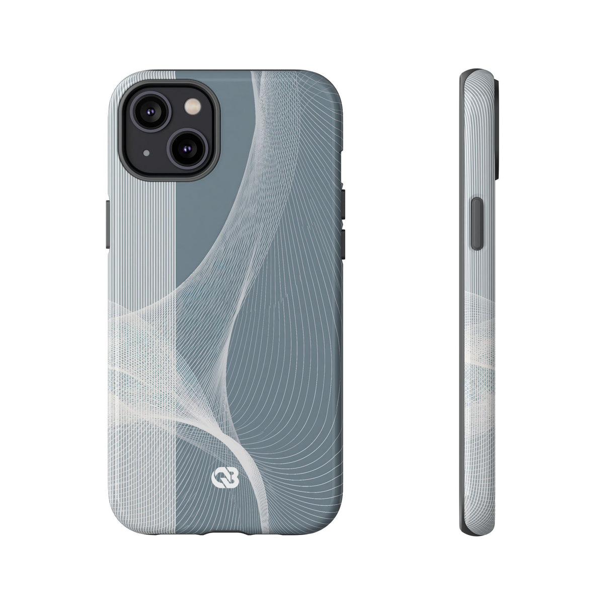 Kinetic Horizon · Tough Phone Case for iPhone · Grey