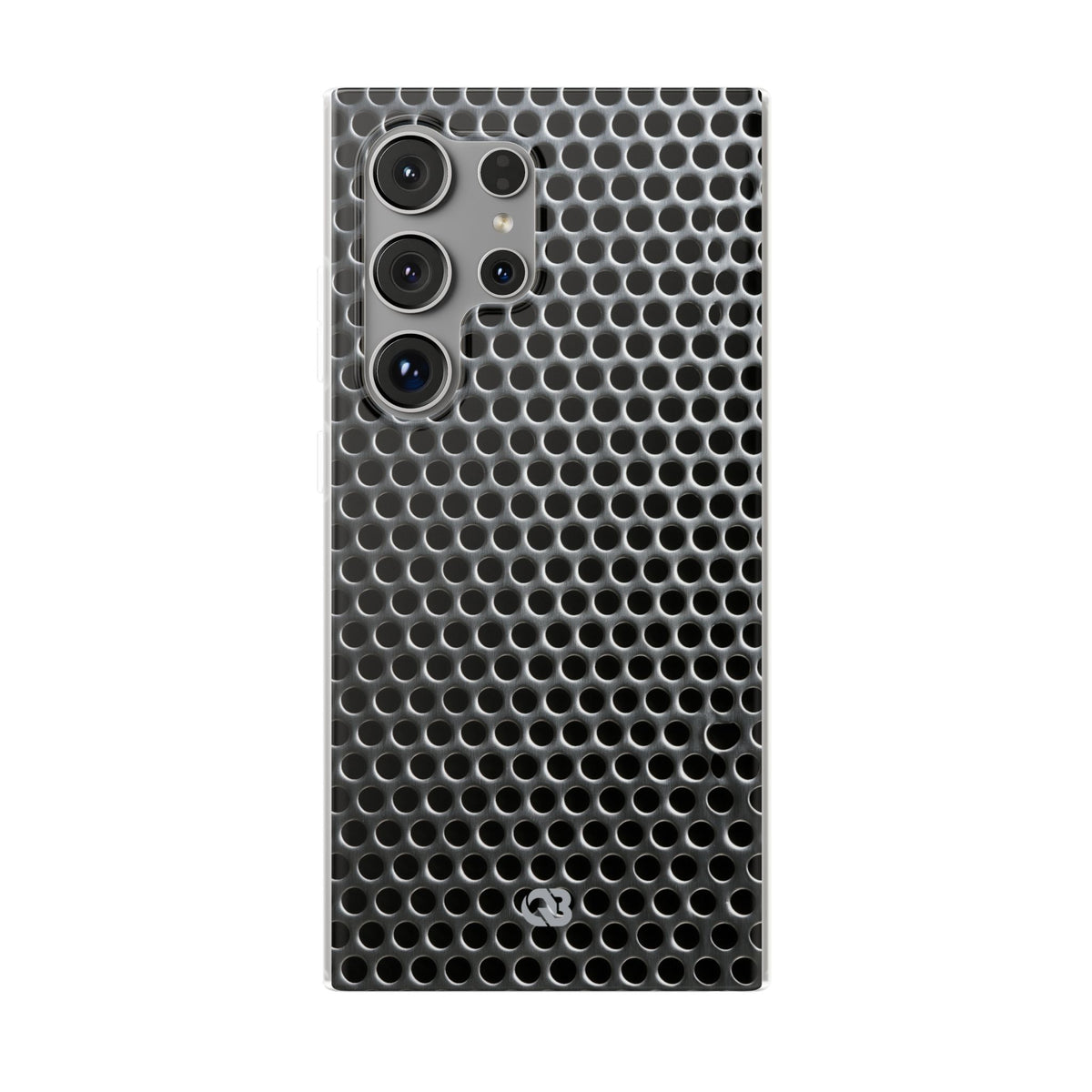 Silver Lite Phone Case for Samsung - Brutalist Steel Mesh