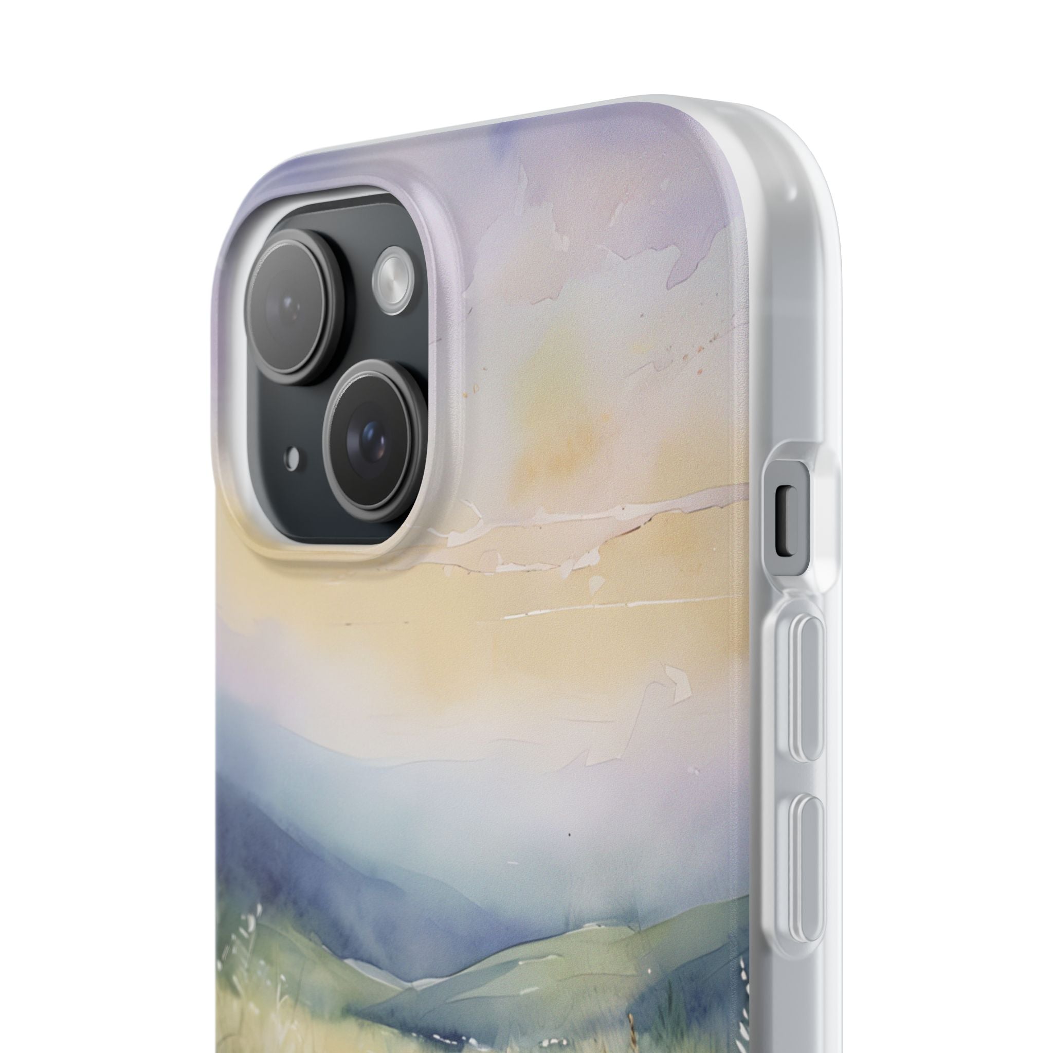 Pastel Shore Drift · Soft Case na iPhone